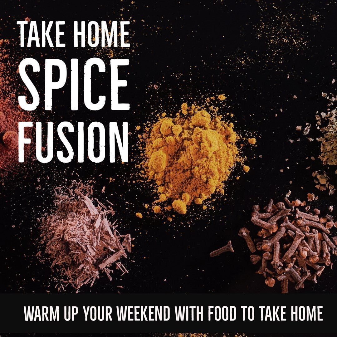 Warm up the cockles of your whatsits this weekend, with tandoor inspired spice fusion dishes.
Here&rsquo;s the menu:

Tandoori chicken leg
Dhal makani
Panch puren potatoes 
Pilaf rice 
Mint raita
Porota bread

Pudding:
Pannacotta with Rhubarb and gin