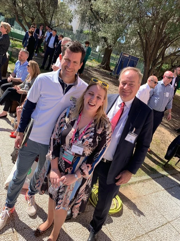 On Wednesday morning it was a real pleasure to attend the Make-a-Racket tennis classic charity tournament. Amongst other really interesting people, we were able to network with the renowned former British number 1, Tim Henman.