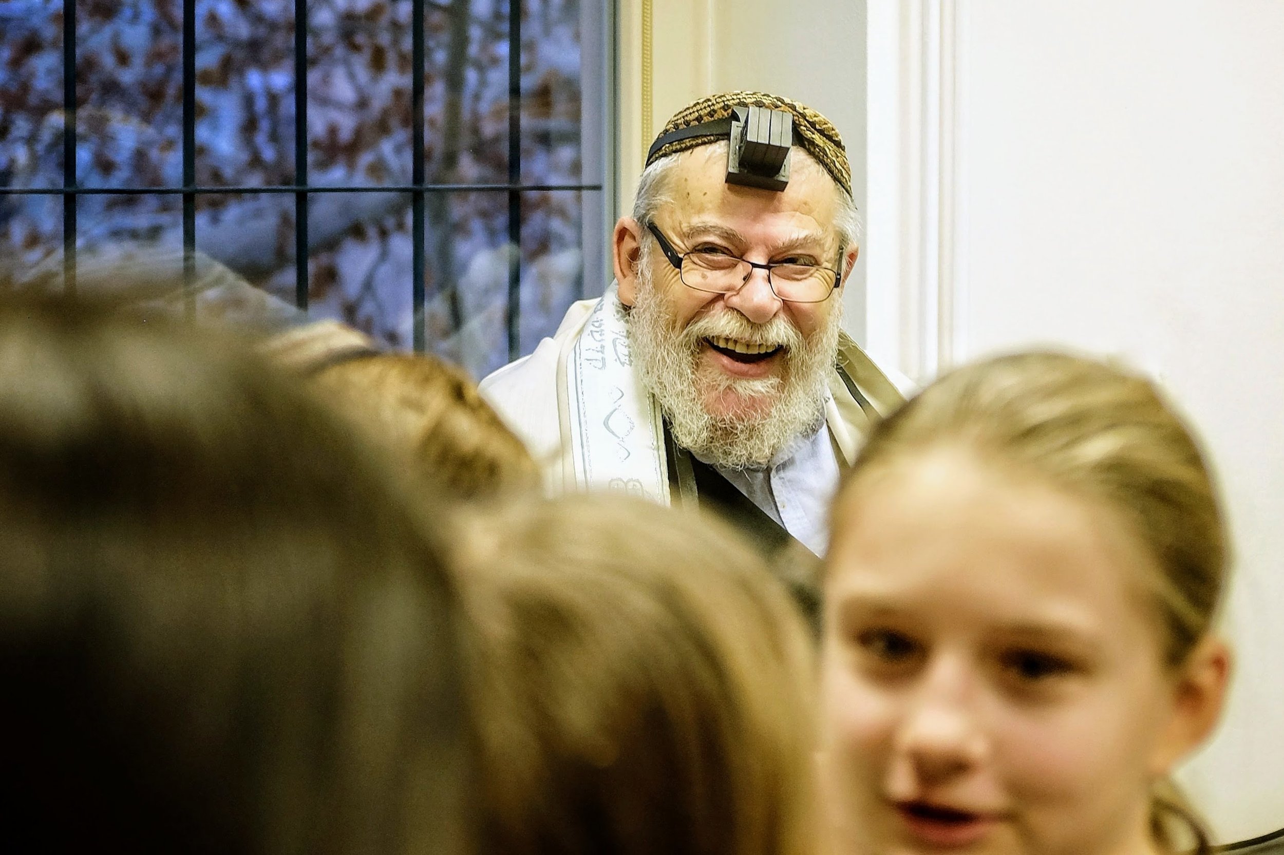 Chief Czech Rabbi and Sci-Fi bestselling author Karol Sidon.
