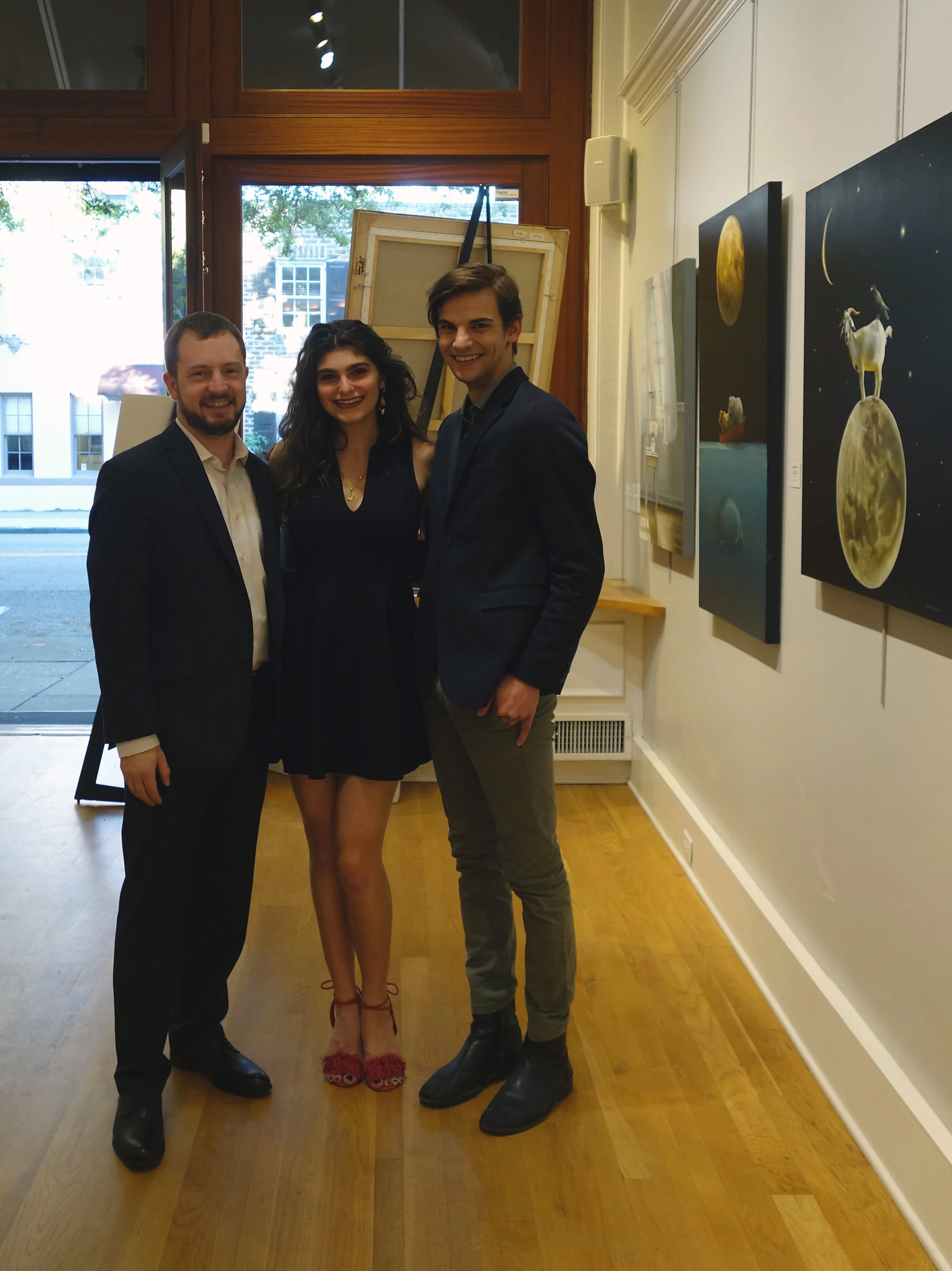 Thomas, Liz and Eric