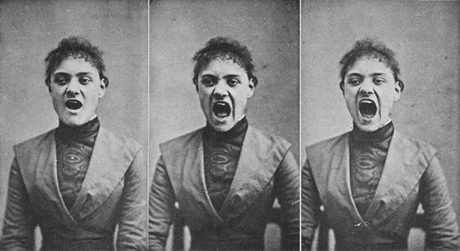 Hangry: /ˈhaŋɡri/ adjective, irritable or angry because of hunger