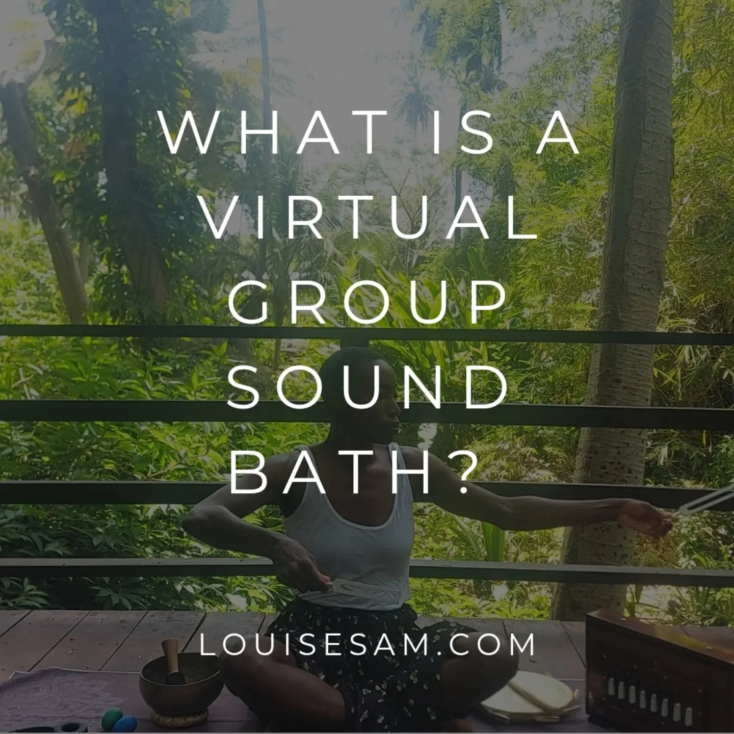 What is a Virtual Group Sound Bath?

Experience deep relaxation and energetic balance - from the comfort of your own home.

During a sound bath, Through the soothing vibrations of singing bowls, chimes, and other healing instruments, you&rsquo;ll be 