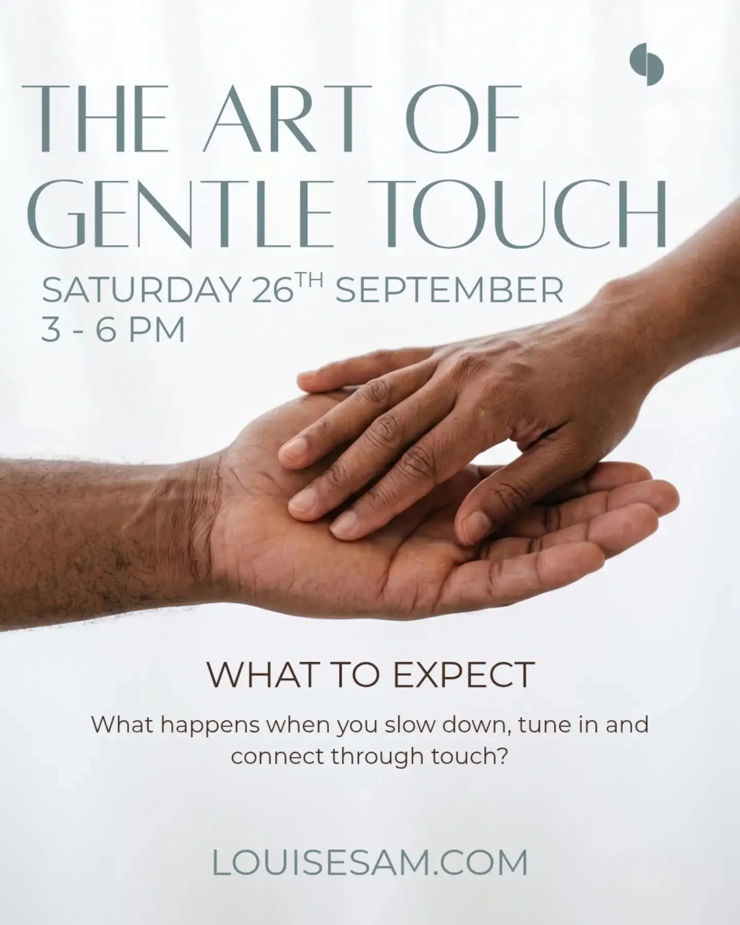 What to Expect from the Art of Gentle Touch

What might an afternoon of mindful touch, relaxation and connection feel like?

We'll begin with a brief introduction to Cranio-Sacral Therapy and the principles of gentle, mindful touch.

You'll then be g