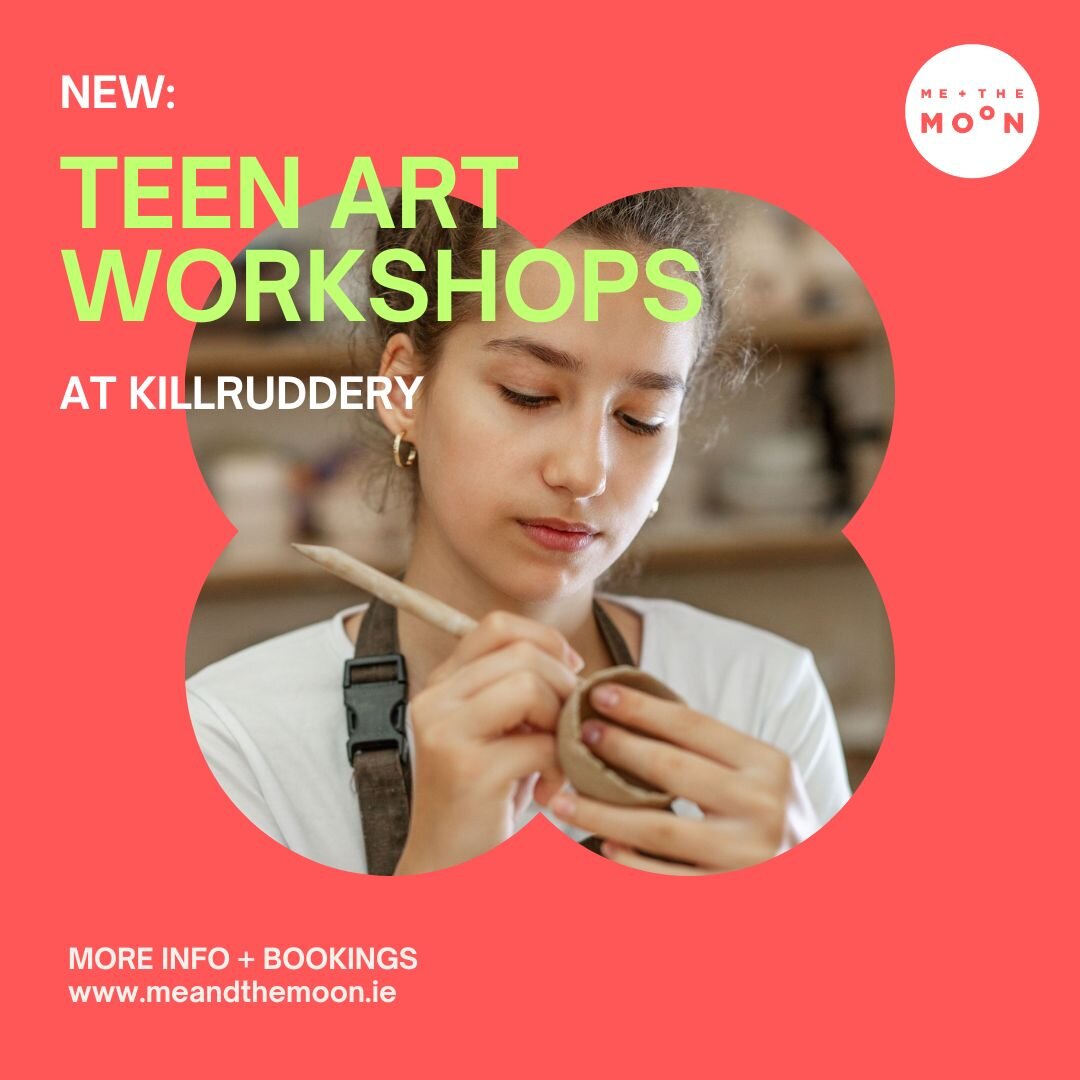 NEW: Teen Art Workshops at @killruddery 

Tailored Art Classes for Teens (13 years+)
Thursdays 4.30&ndash;6pm

Led by a fully qualified and experienced second level Art Teacher, teens will develop their skills and techniques while their creativity an