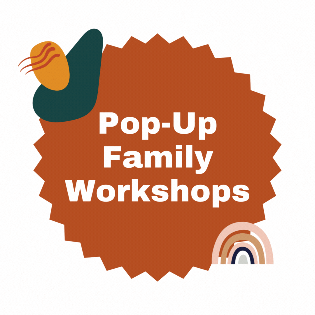 Pop-Up Family Workshops: Painting at Easels