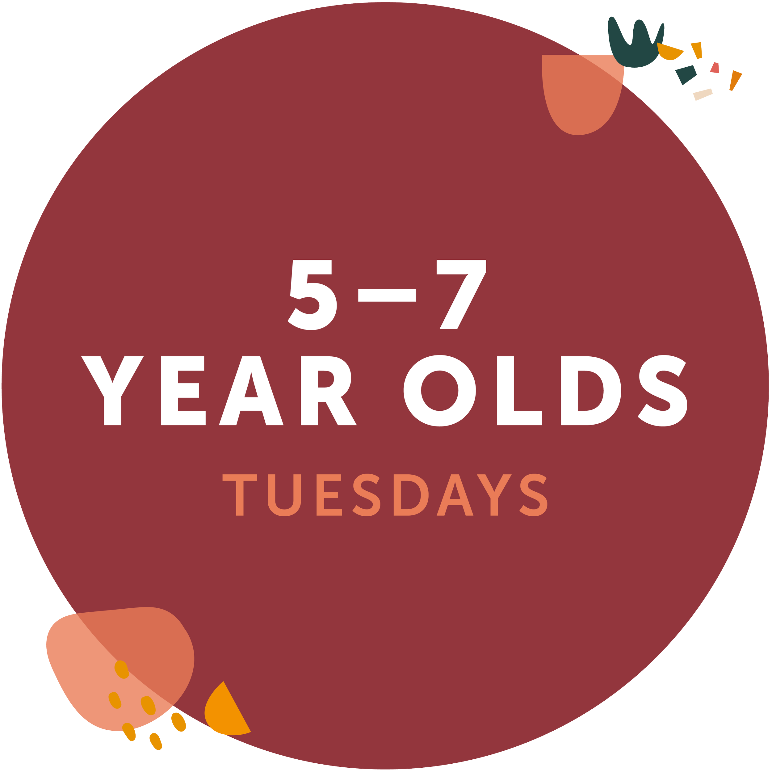 5–7 years: Tuesdays at Killruddery