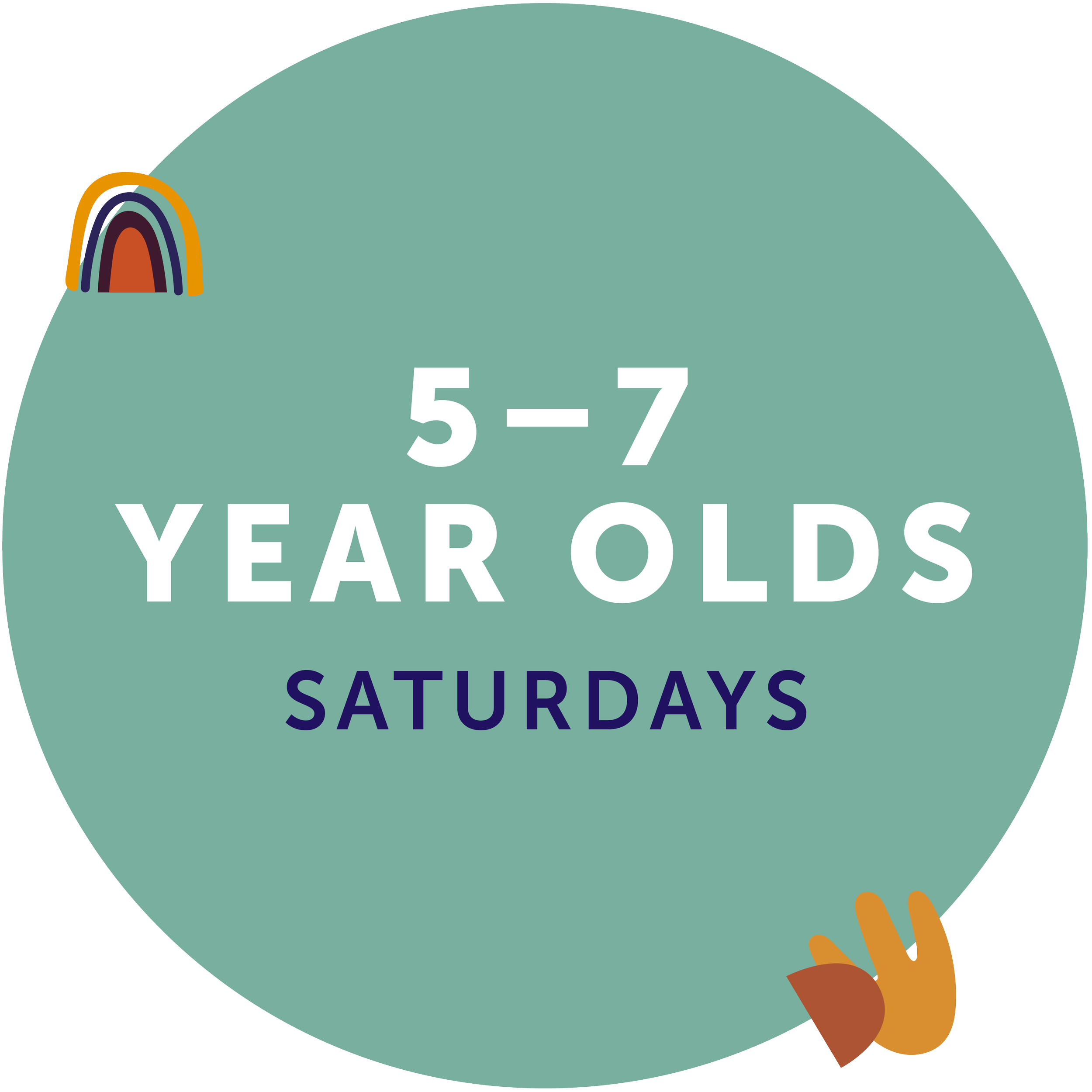 5–7 years: Saturdays at Killruddery