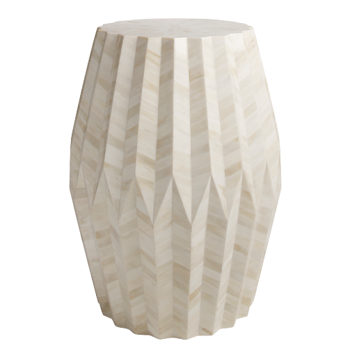 "Tabla" Table by Farrago Design in Camel Bone