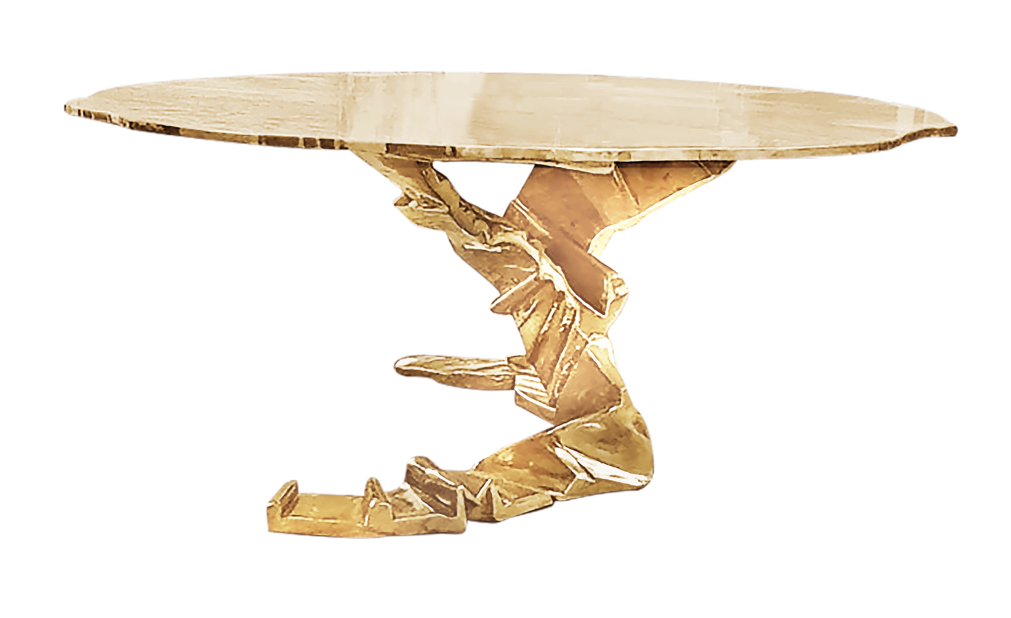 Phoenix Table Brass1