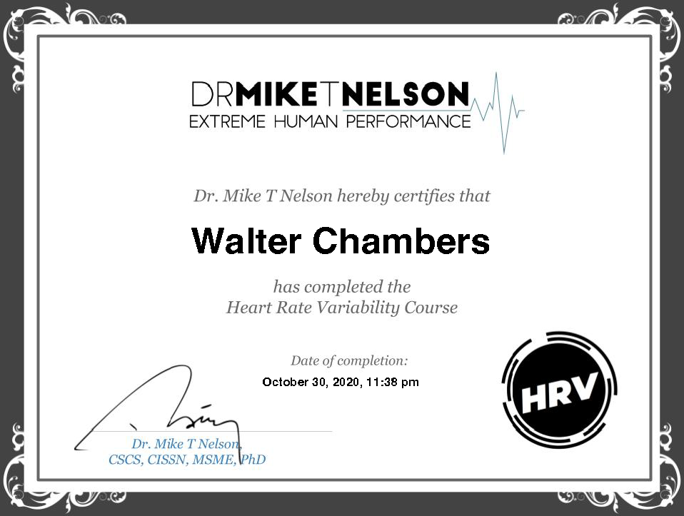 HRV Certificate by Dr. Mike T. Nelson.png