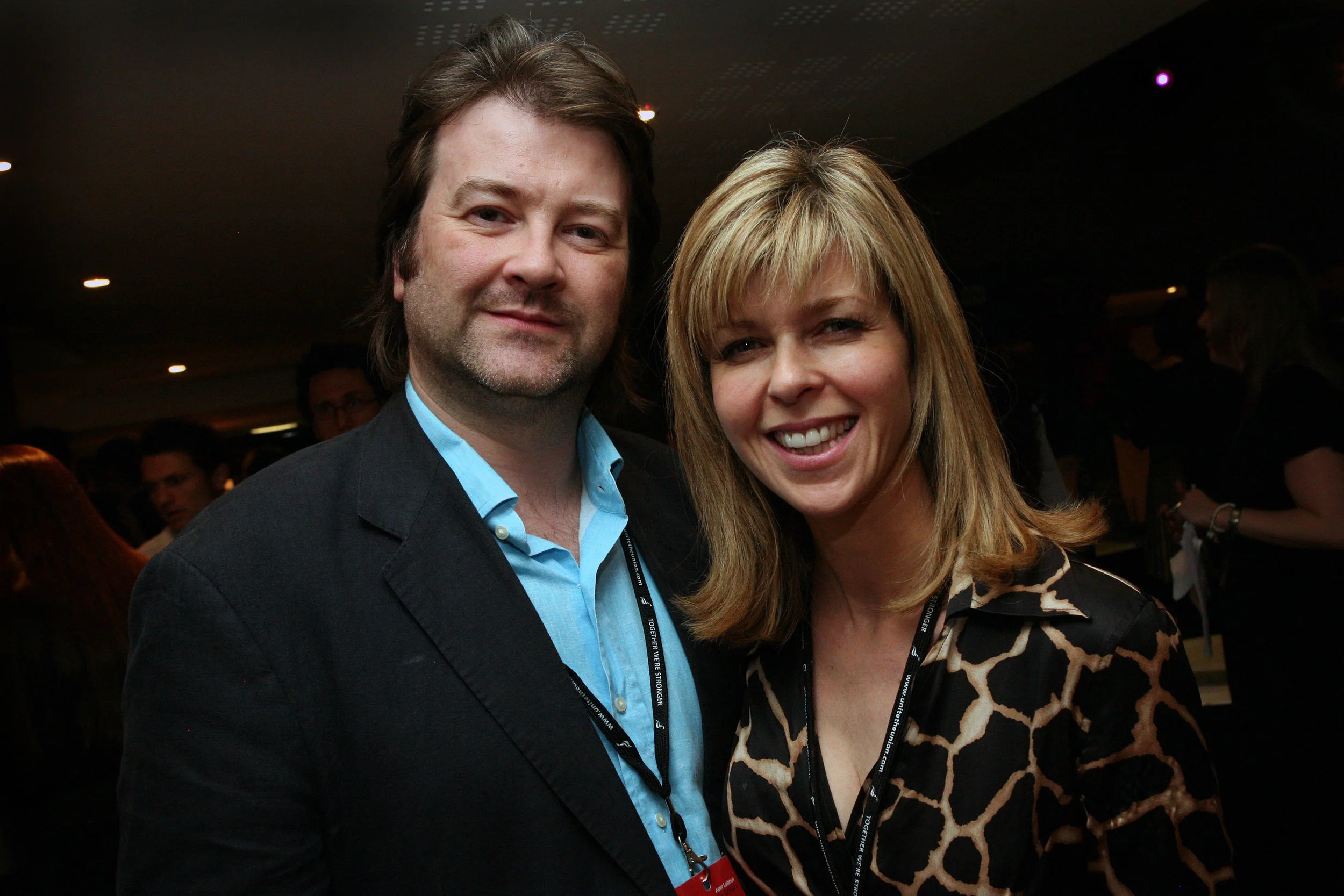 Kate with husband Derek Draper who she married in 2005