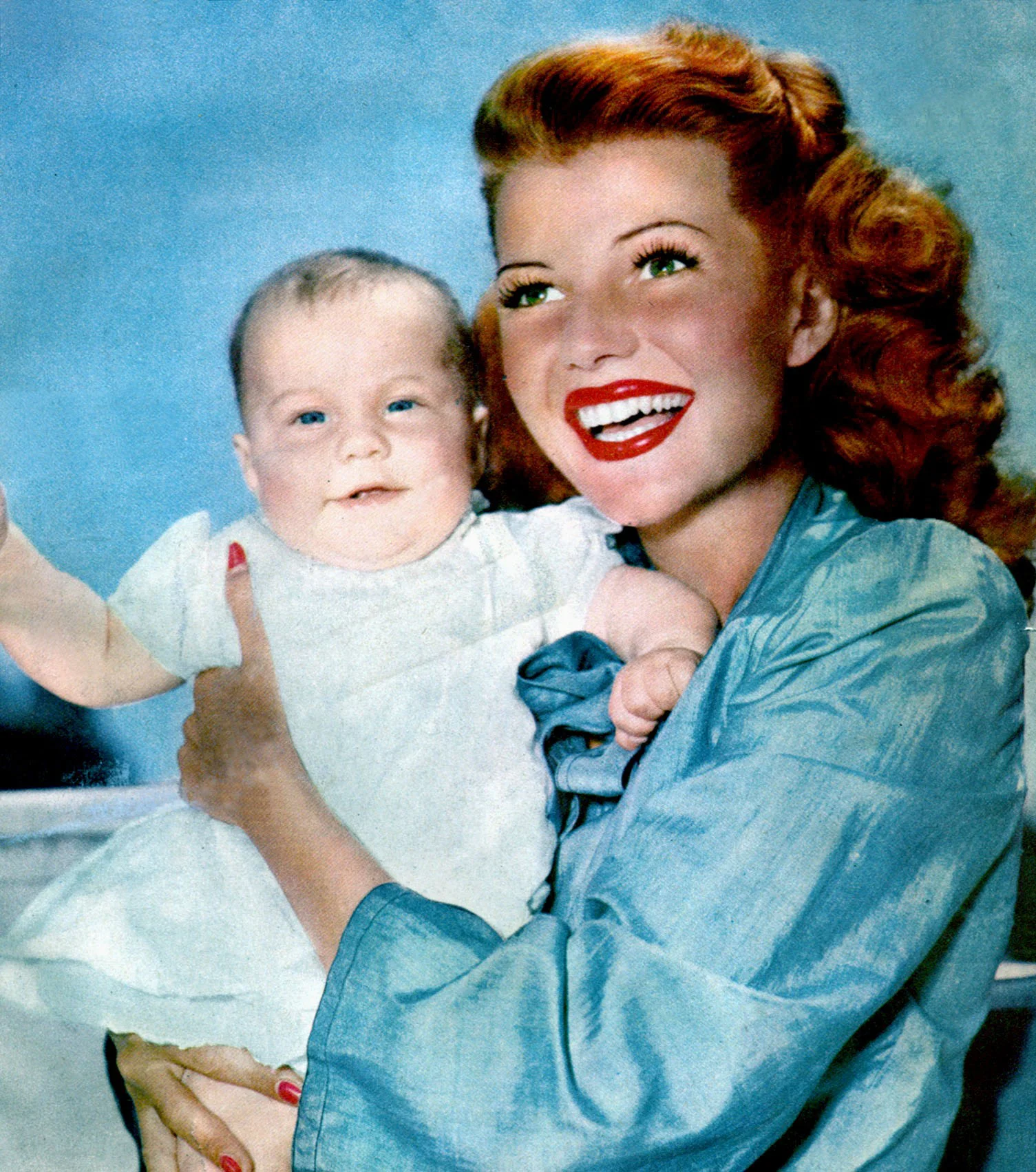 Rita with baby Rebecca