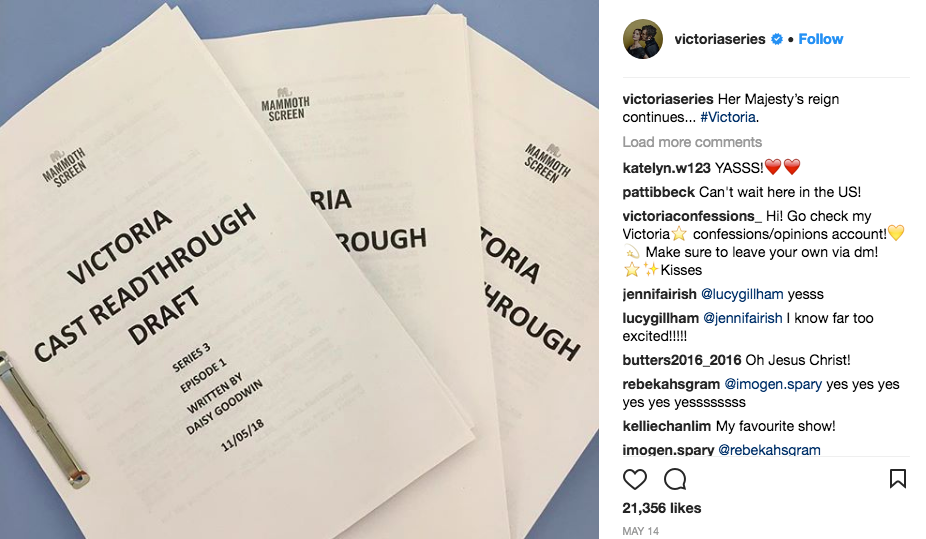 @victoriaseries on Instagram 