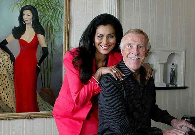 Wilnelia with her late husband, Bruce.