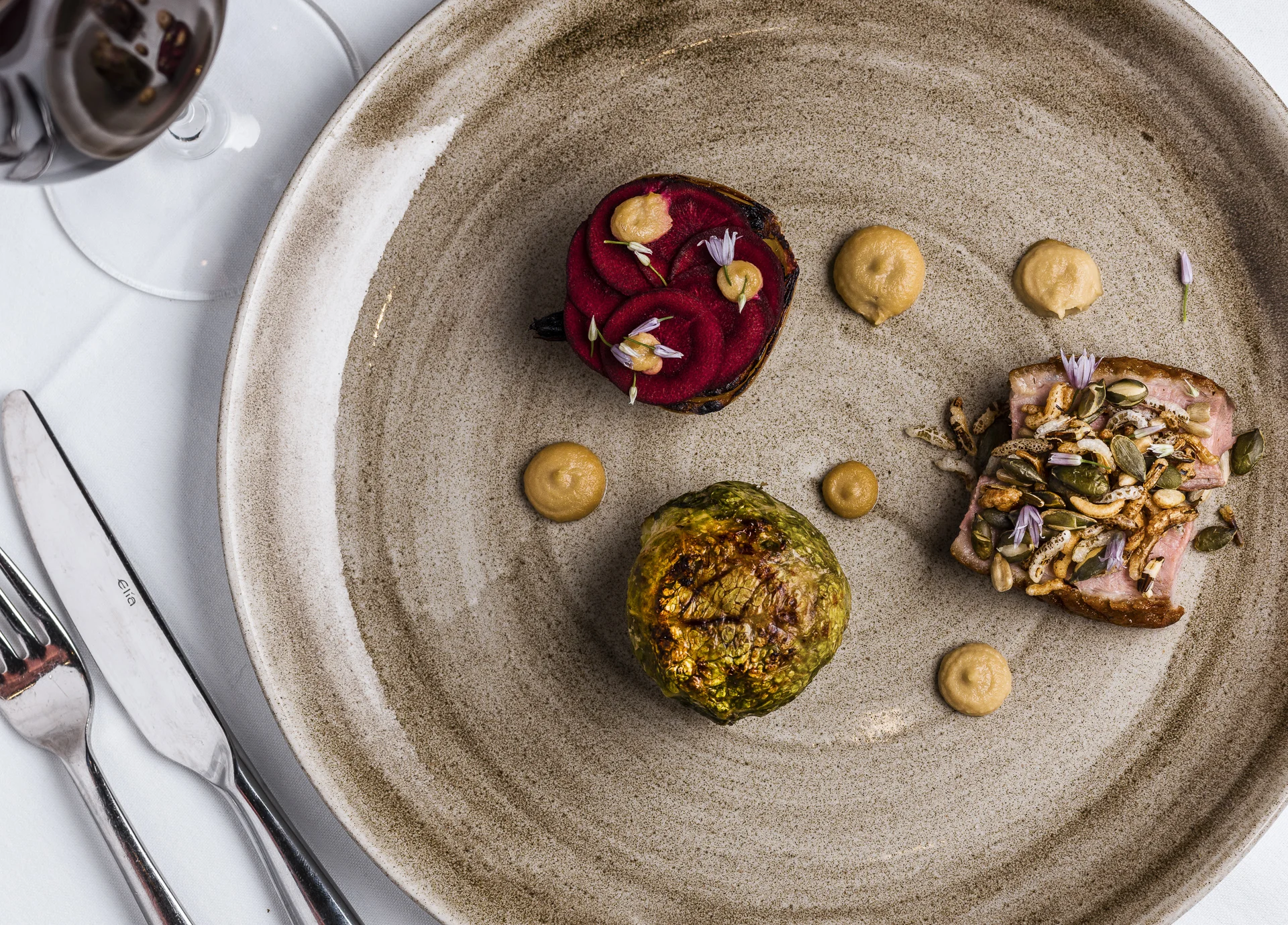 Fine dining in the Gallery restaurant at the Swan at Lavenham Hotel and Spa.jpg