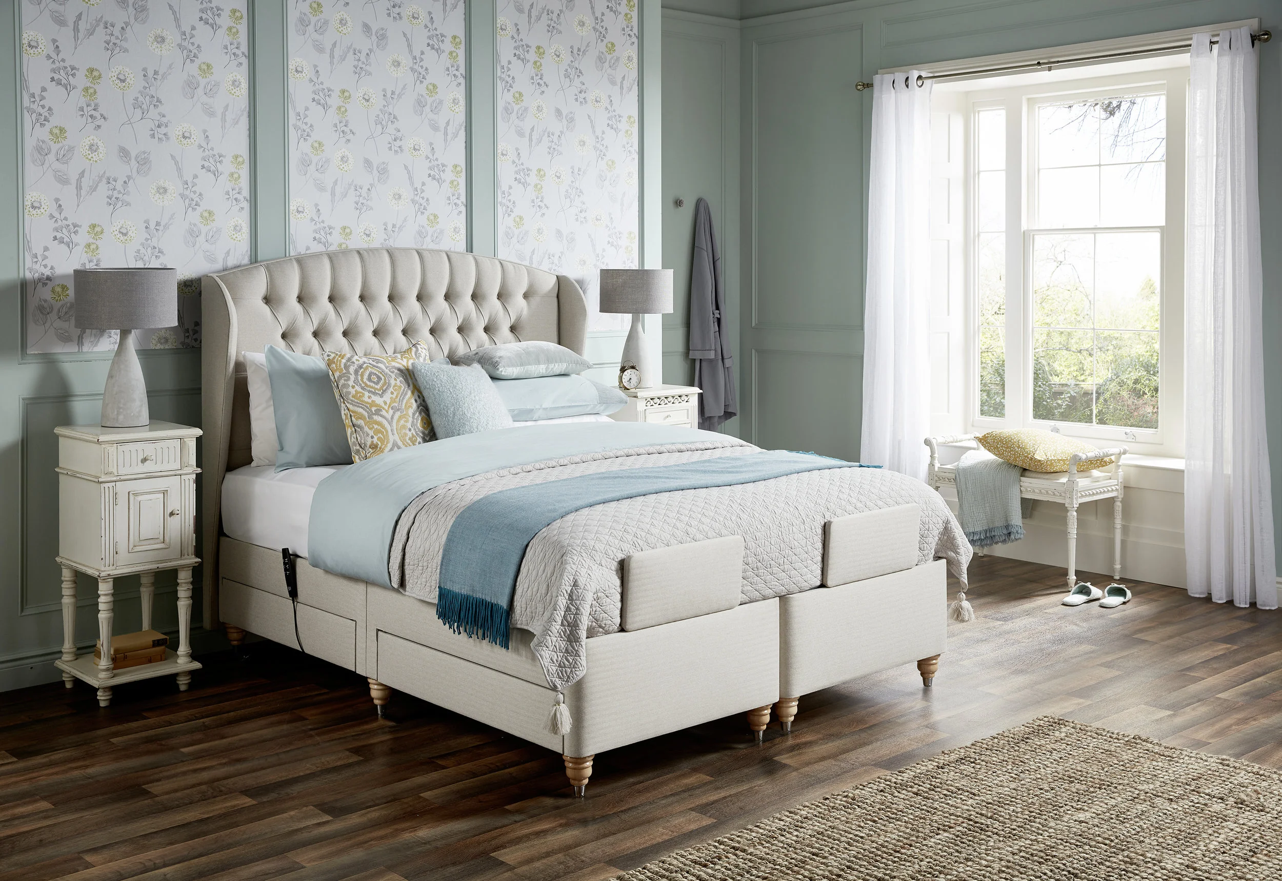 One of HSL’s adjustable beds