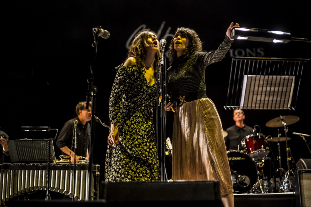 KK and Gaby Moreno in Glasgow. Photo Credit; David Mc Andrew.