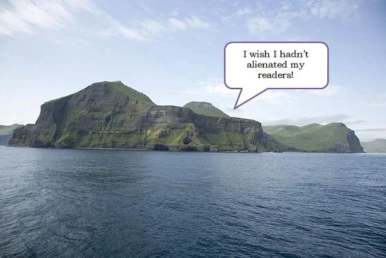 the writer's arsenal: you are not an island...