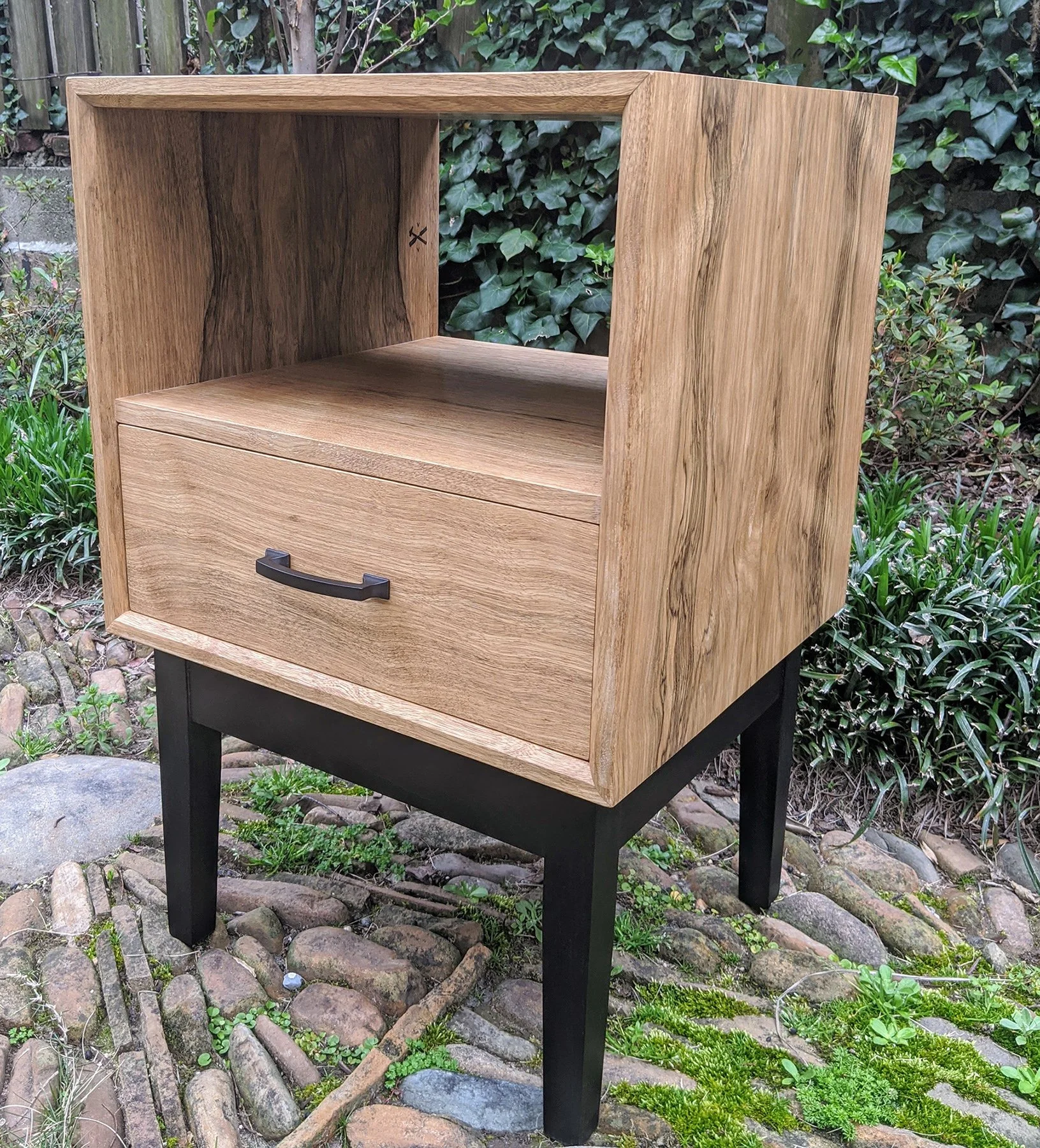 Black Limba Side Table