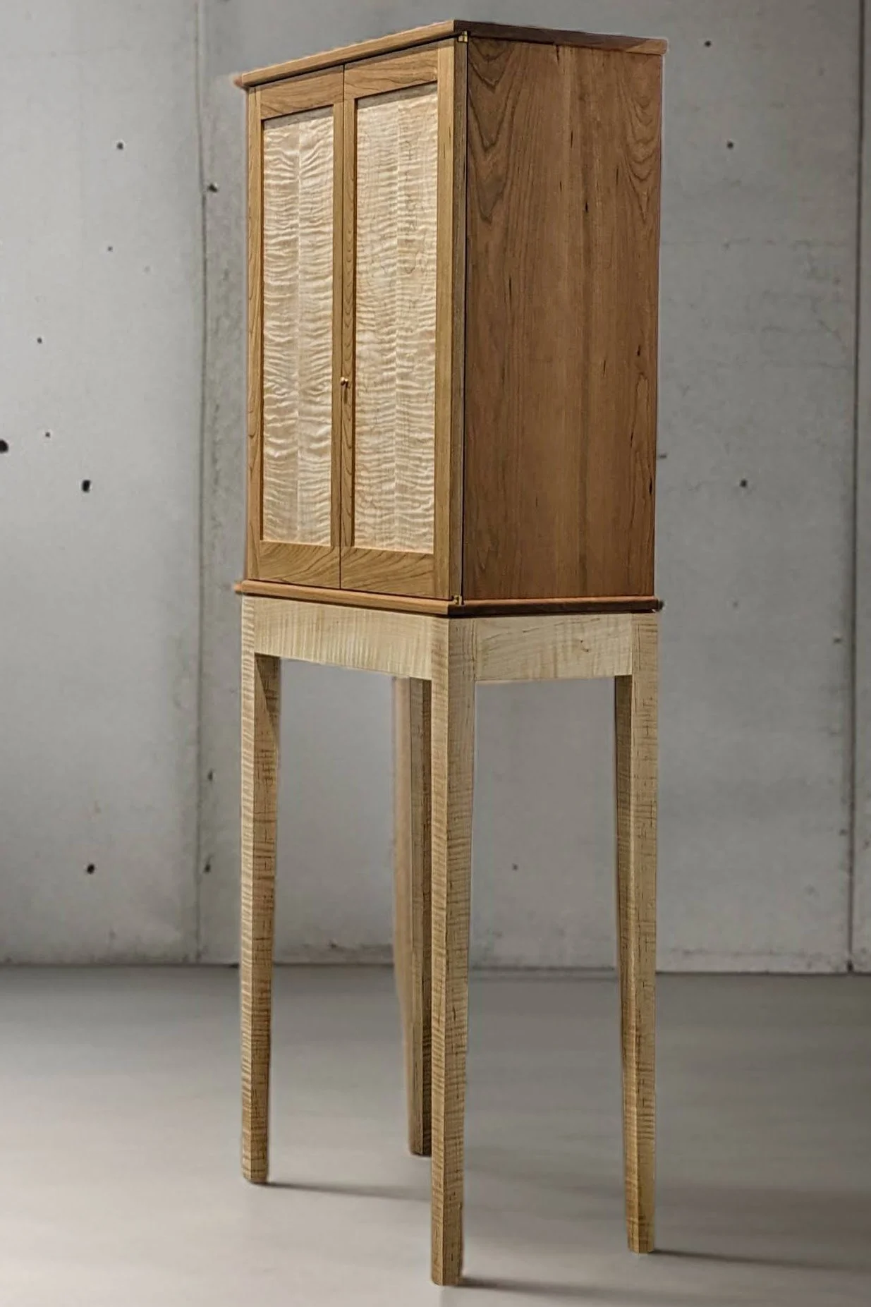 Cherry & Maple Cabinet