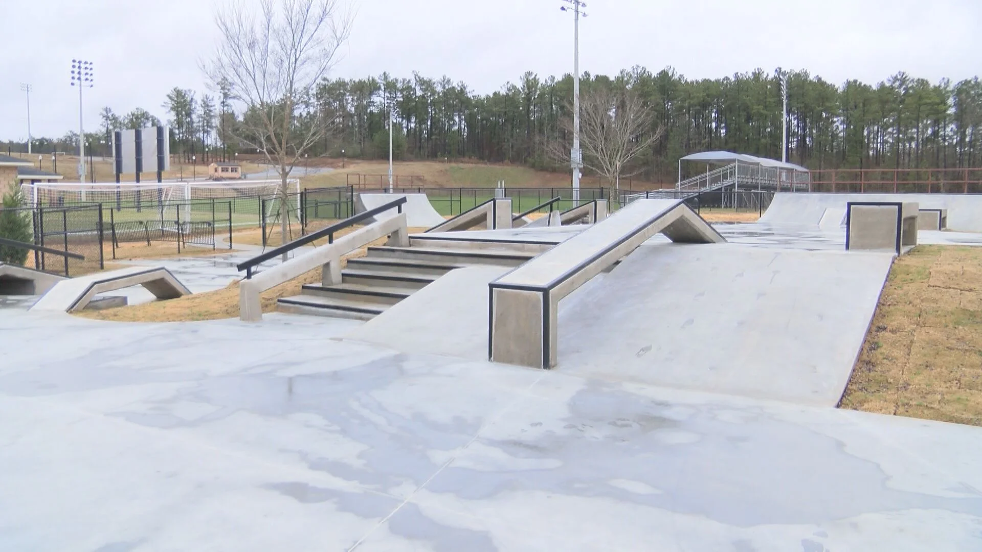 Blanchard Woods Skatepark Columbia County, GA — Artisan Skateparks