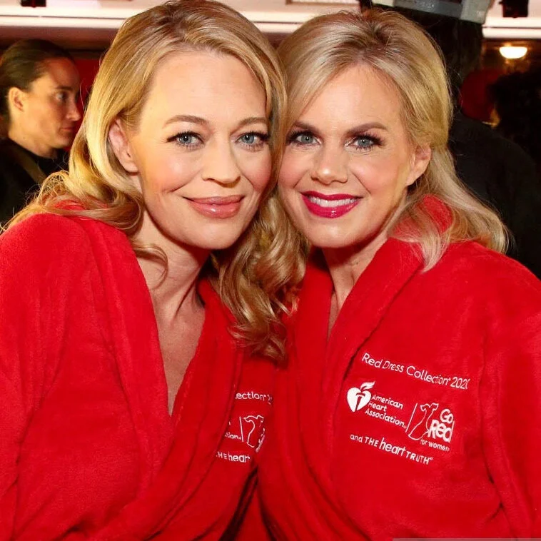 Gretchen Carlson and Jeri Ryan at The American Heart Association's Go Red for Women Red Dress Collection 2020
