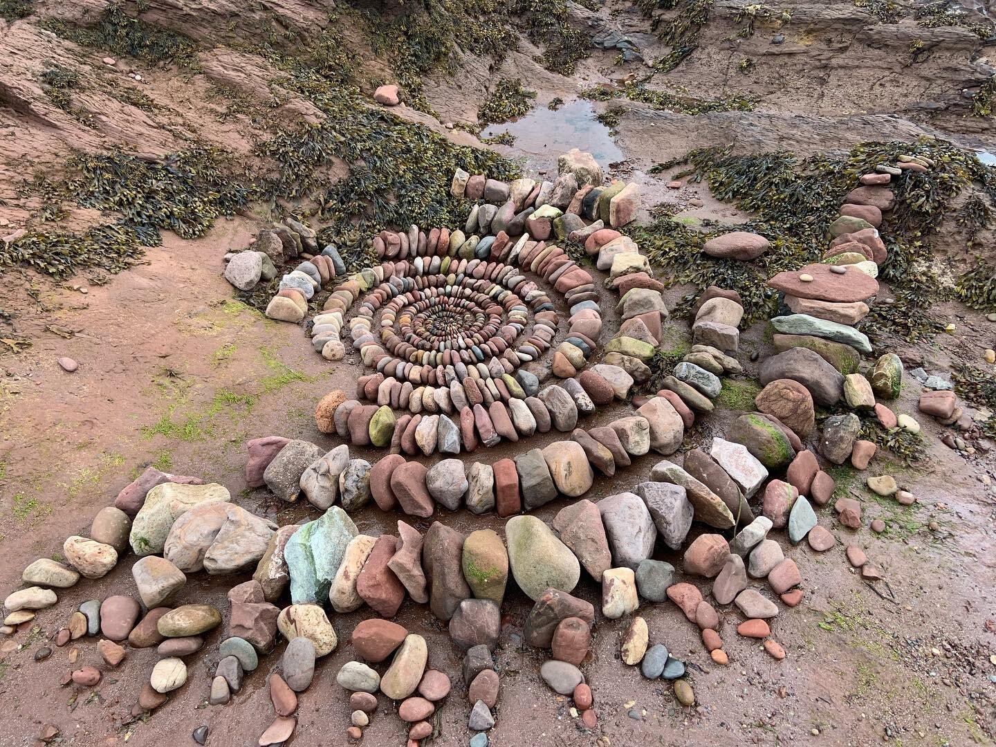 Amazing creations left on Dunbar&rsquo;s beaches after the European Land Art Festival and Stone Stacking Championships last week. More in stories:
.
.
.@elaf_festivals #landart #stonestacking #dunbar #loveeastlothian