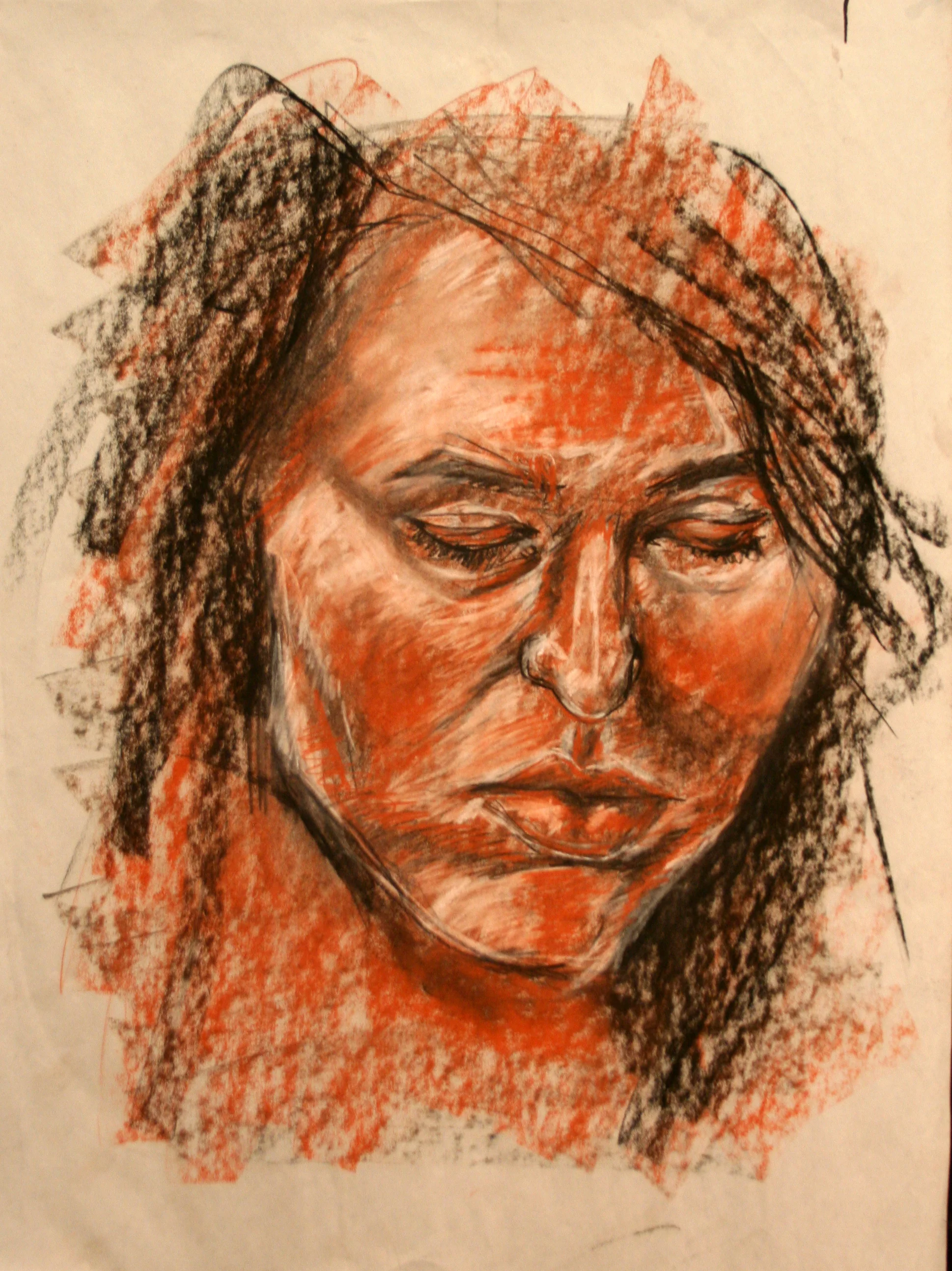 Drawing II 24x36" Conté