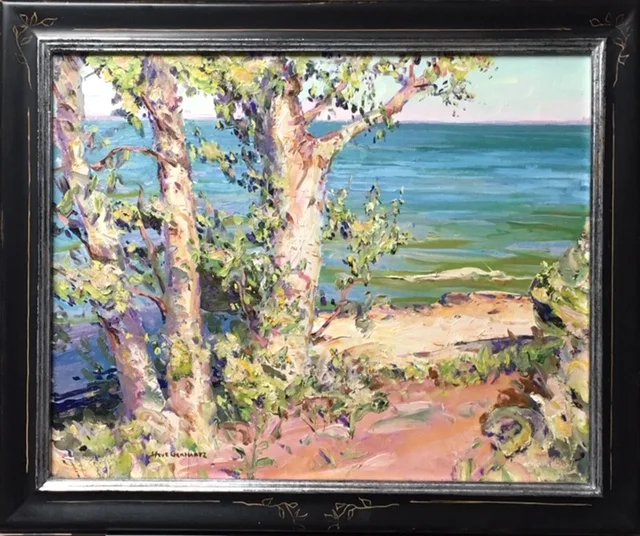 Birches at the Beach