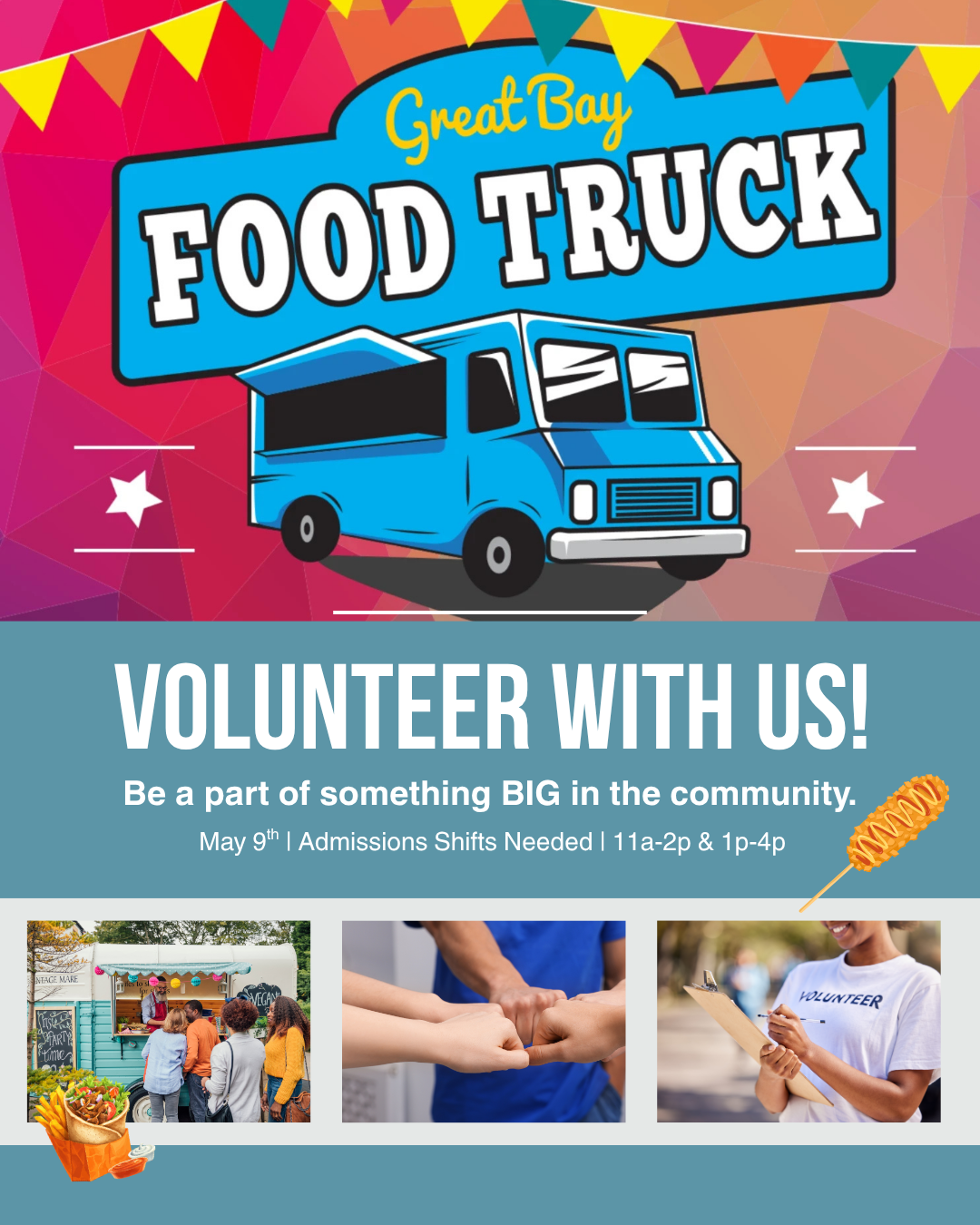Volunteer Opportunity: Great Bay Food Truck Festival