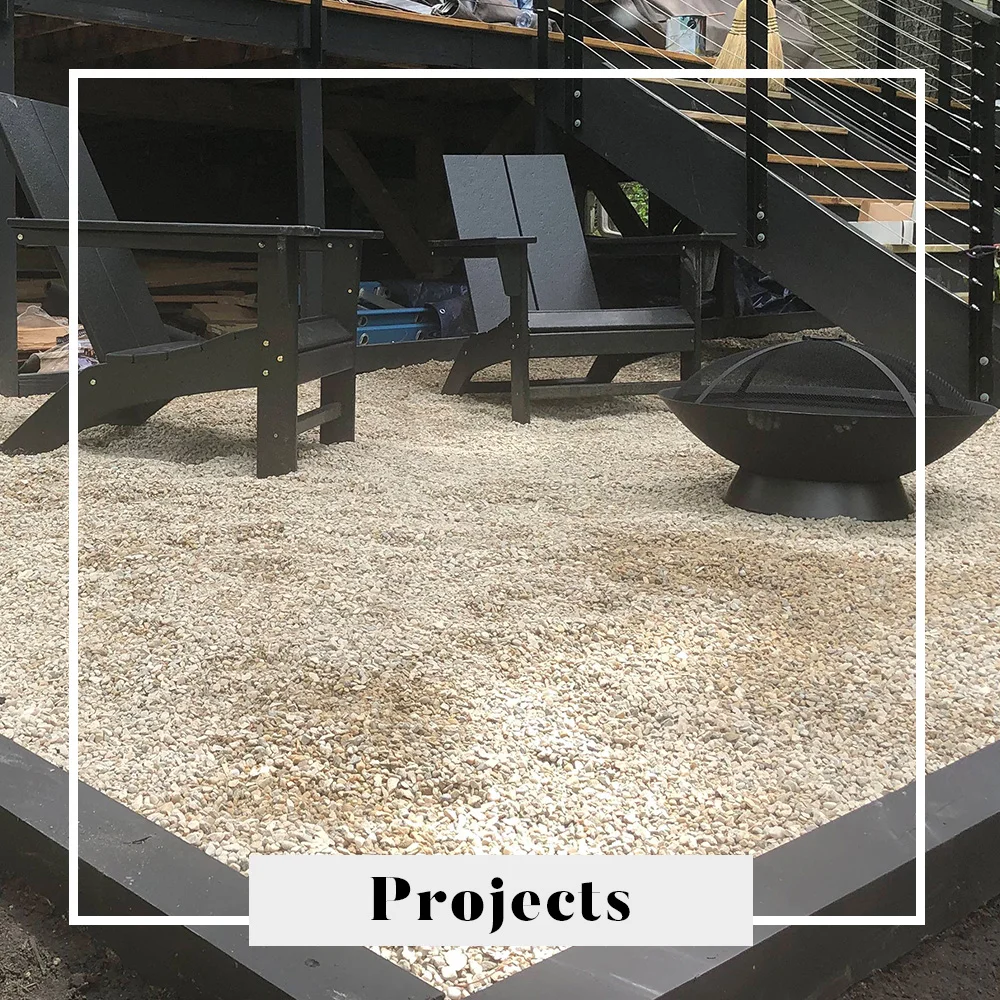 Outdoor Relaxation with a Pea Gravel Patio