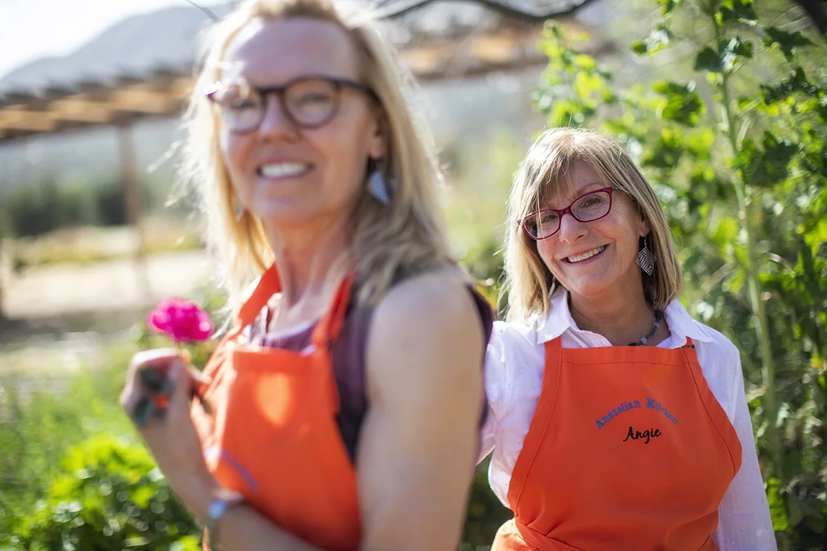 Best friends for more than 20-years, this photo was taken of Joy and Angie during their trip to Rancho La Puerta in April 2018. 