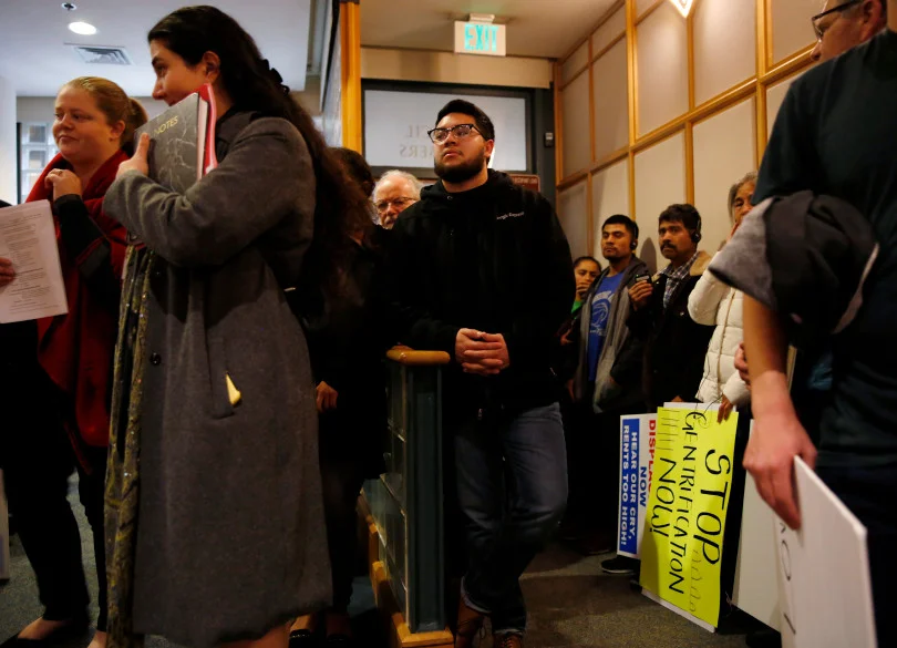 Mountain View City City Council meeting in the council chambers in Mountain View, Calif., on Tuesday, Dec. 11, 2018. (Nhat V. Meyer/Bay Area News Group)