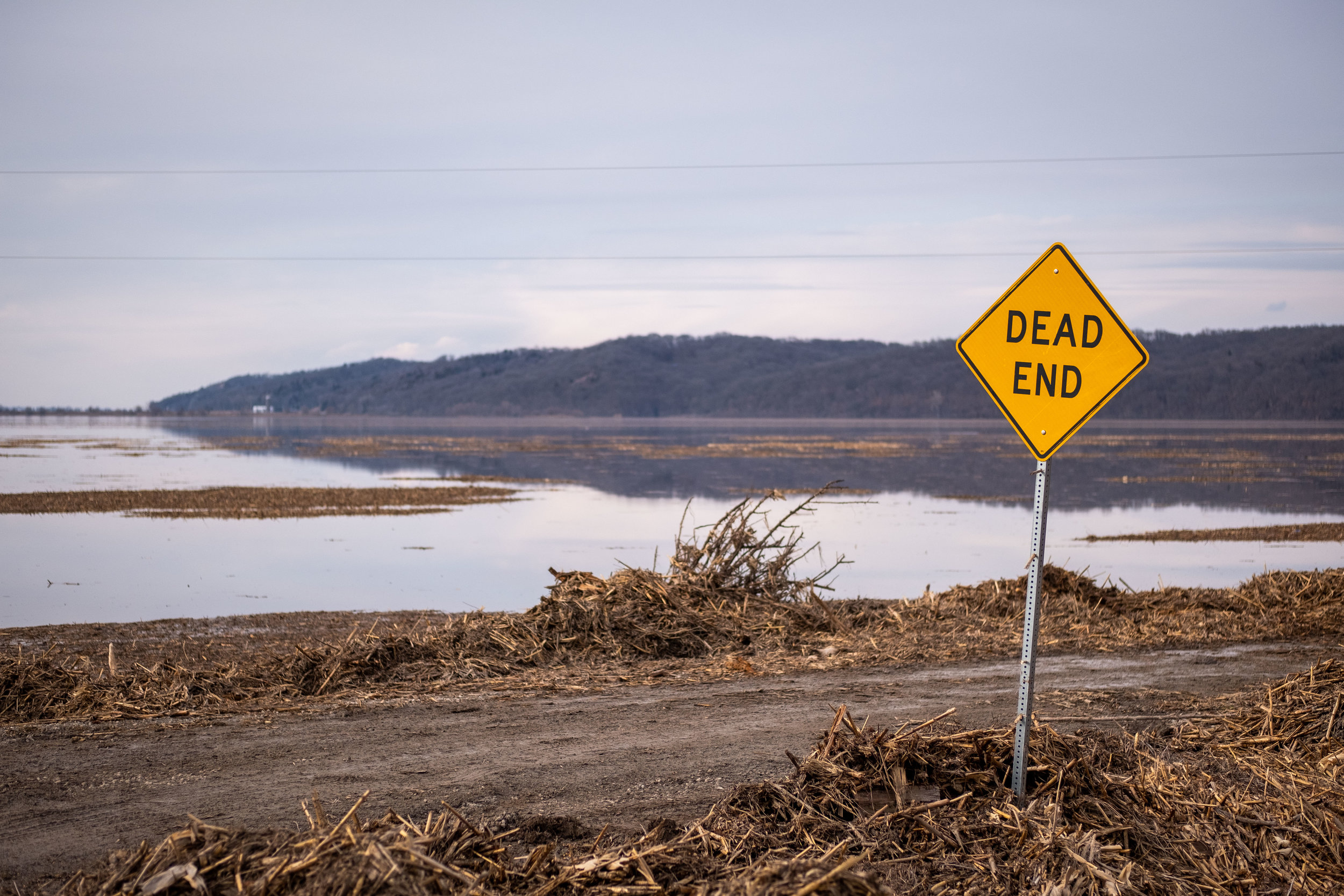  Doty believes the flooding was caused from too much water being released  from Gavins Point Dam in South Dakota. 