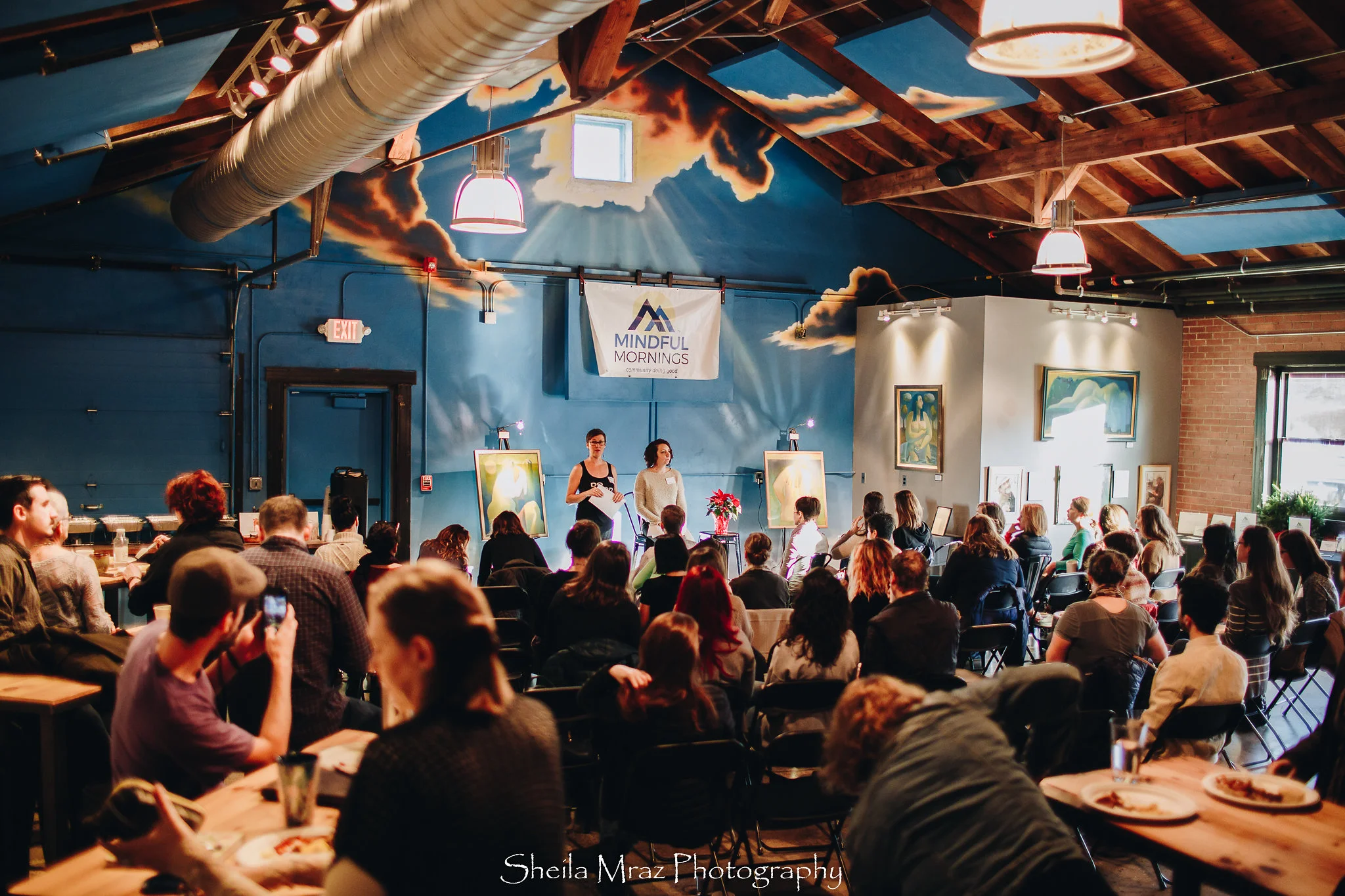 The Wedge at Foundation has a 1500 square foot private event room dedicated to community, art and entertainment. Please contact us at events@wedgebrewing.com if you would like to host your event with us.