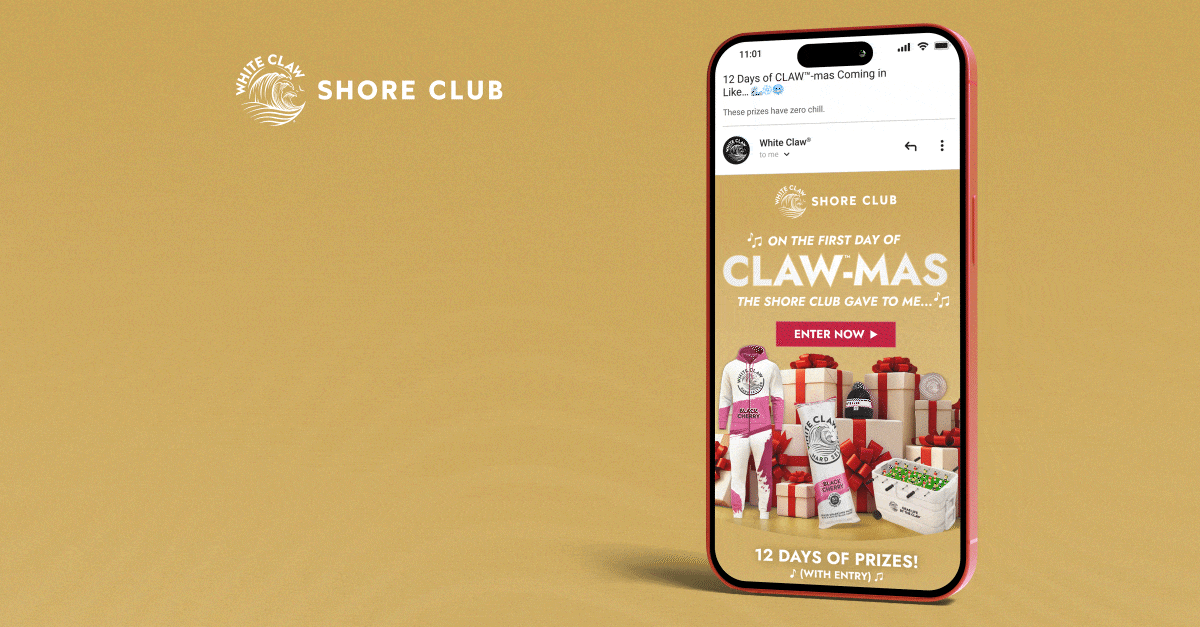 White Claw: 12 Days of CLAW-mas