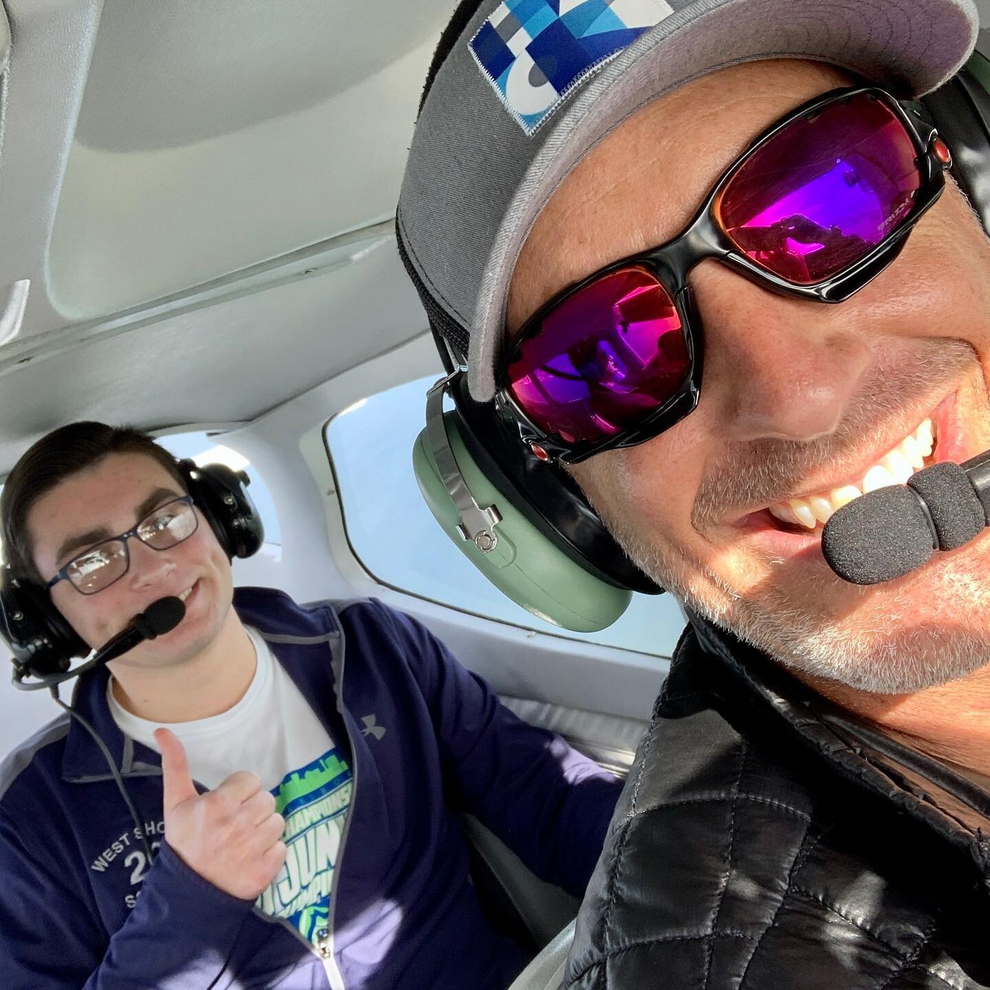 ✈️🛩 Had a blast taking Lance up for an early Christmas present with Melbourne Flight Training. He did GREAT flying the plane including taking off on his own. 🎄🎅🏻

✄ - - - - - - - - - - - - - - - - - - - - - - - - - - - - - - - 

#family #familyti