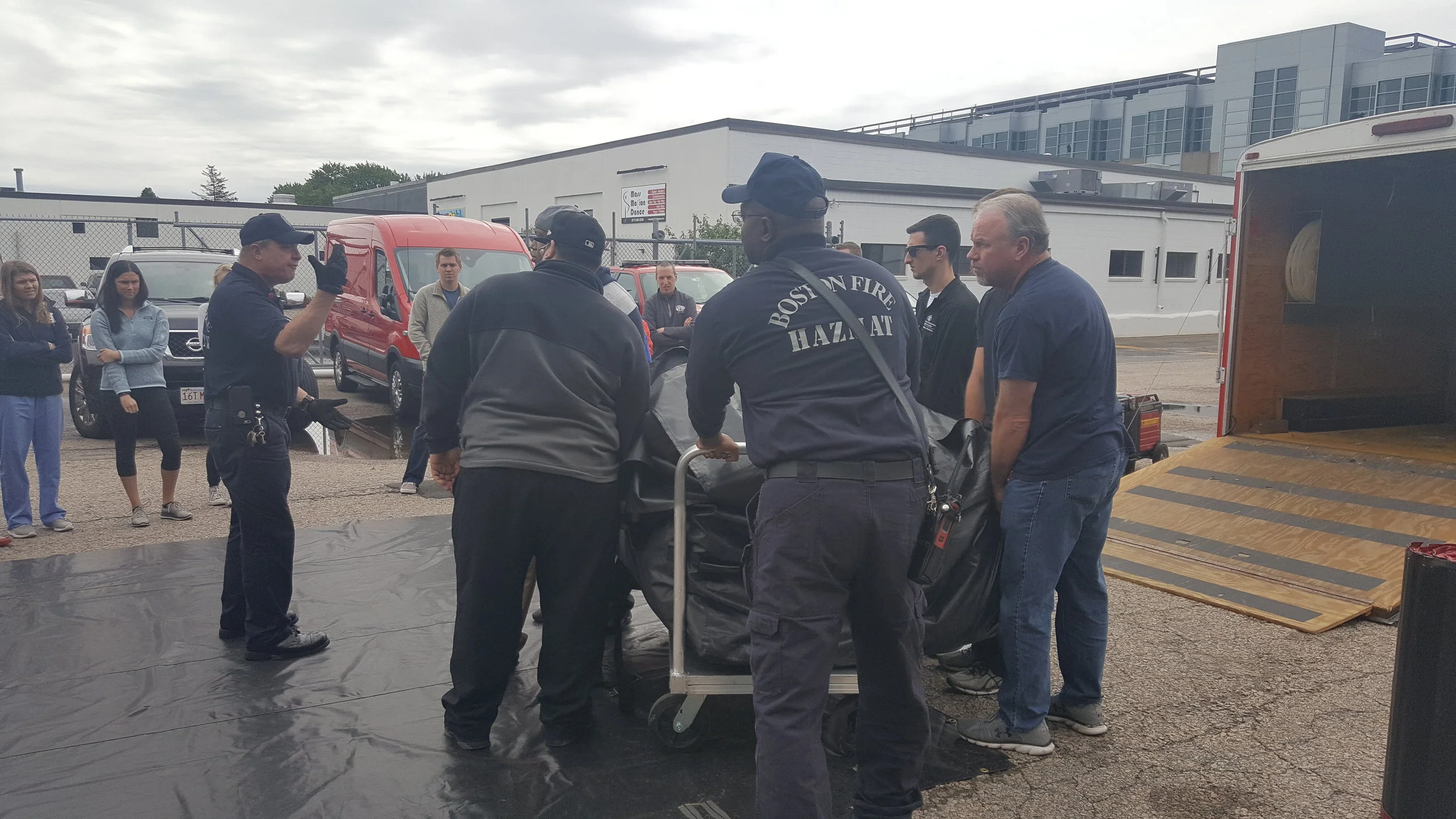 Mass Decontamination Unit (MDU) Training