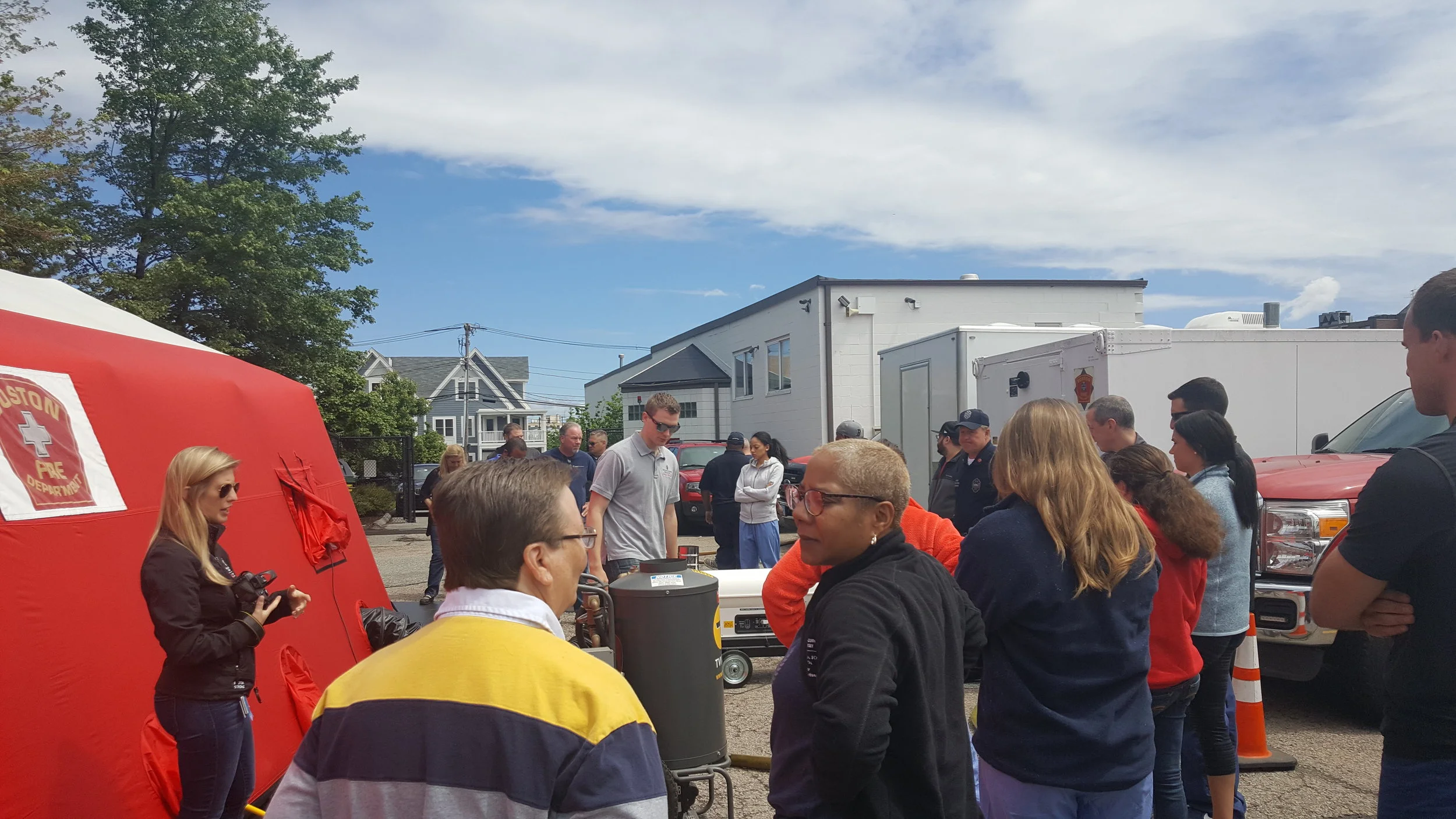 Mass Decontamination Unit (MDU) Training