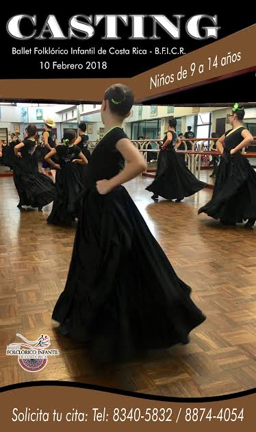 Casting - Ballet Folclórico Infantil de Costa Rica