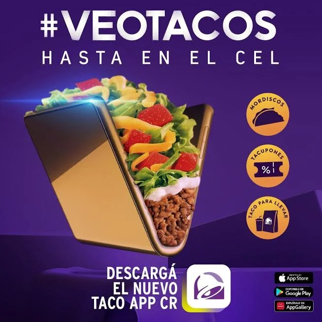 taco lovers podrán disfrutar de taco bell® desde su nueva aplicación