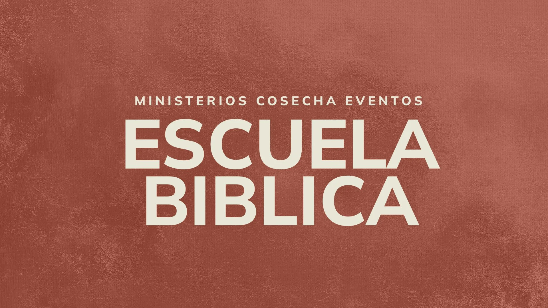 Escuela Biblica Inicia