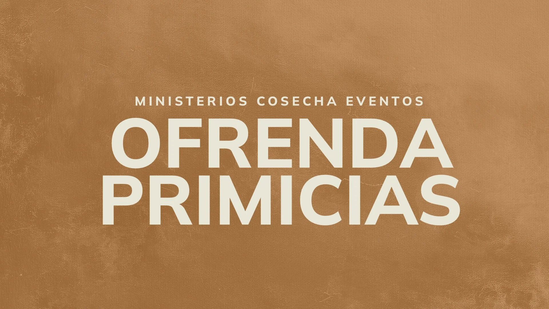 Ofrenda de Primicias