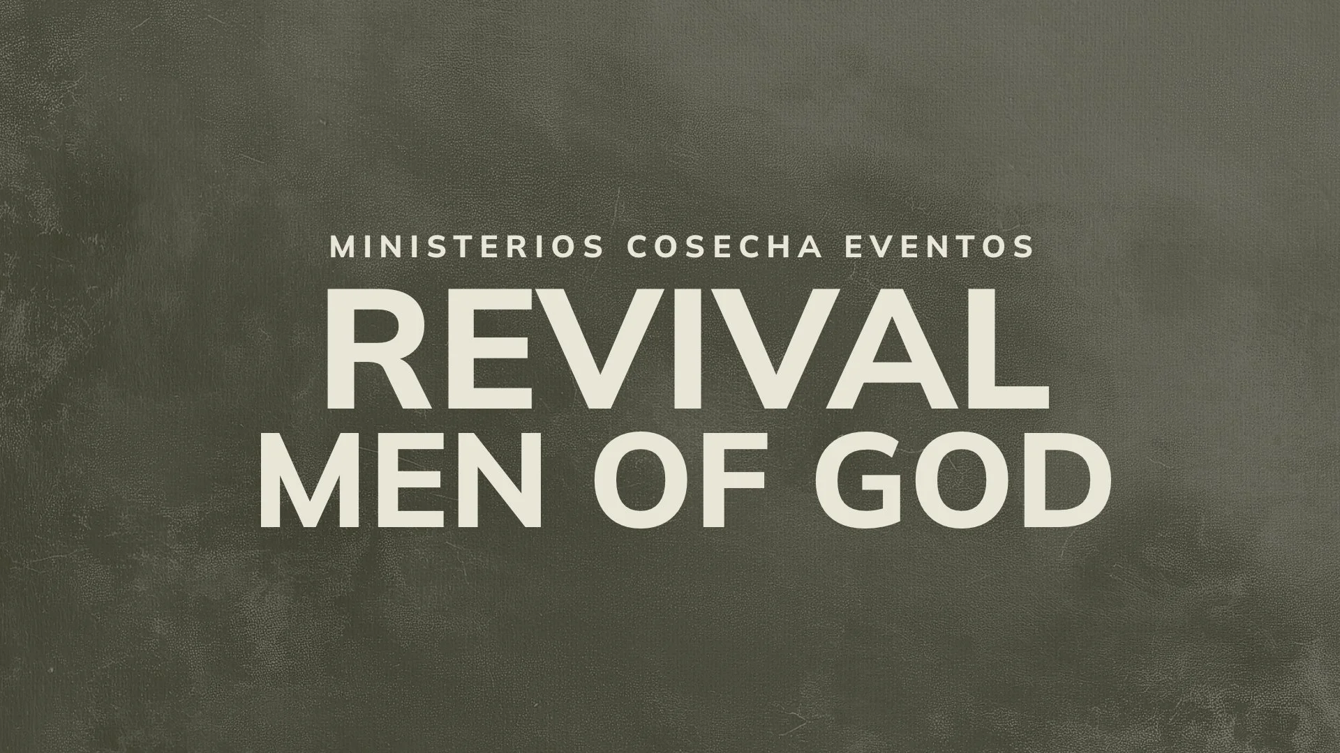 Revival - Men of God