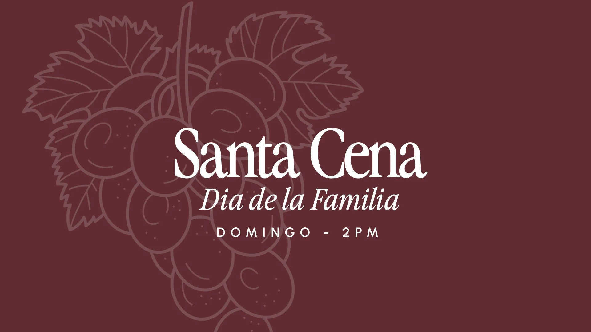 Dia de la Familia - Santa Cena