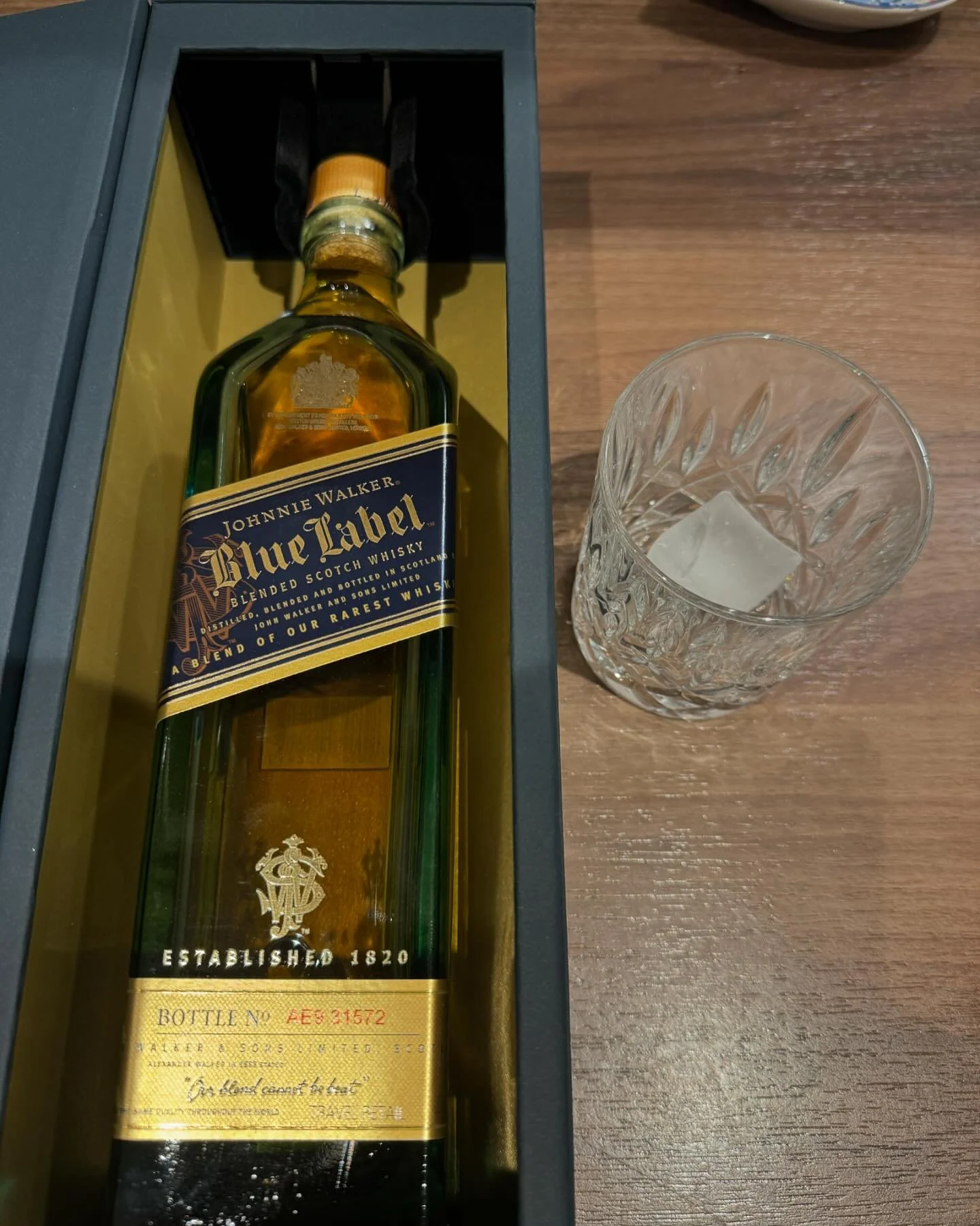 Yes it&rsquo;s that kinda night.  #johnniewalkerblue  #dontmindifido  #franksinatra  #thebestcroonerintown  #lifeisforliving