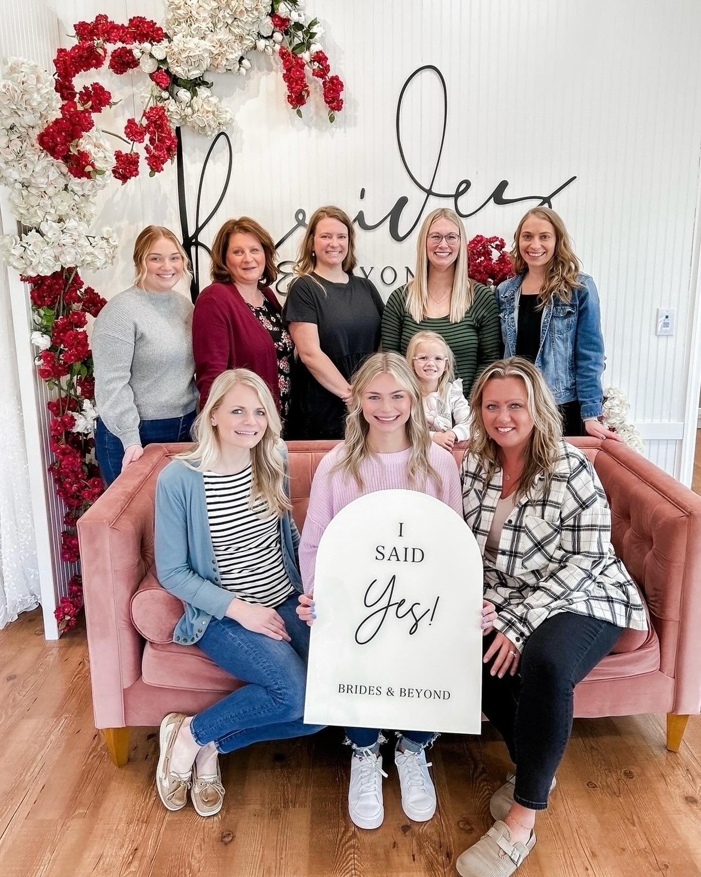 A few more of our stunning brides who have said yes recently. They all looked SO stunning in their dresses. 😍 
#bridesandbeyond #bridetobe #bride #justenaged #shesaidyes #yestothedress #ohiobride #indianabride #weddingdress #ohiobridalboutique