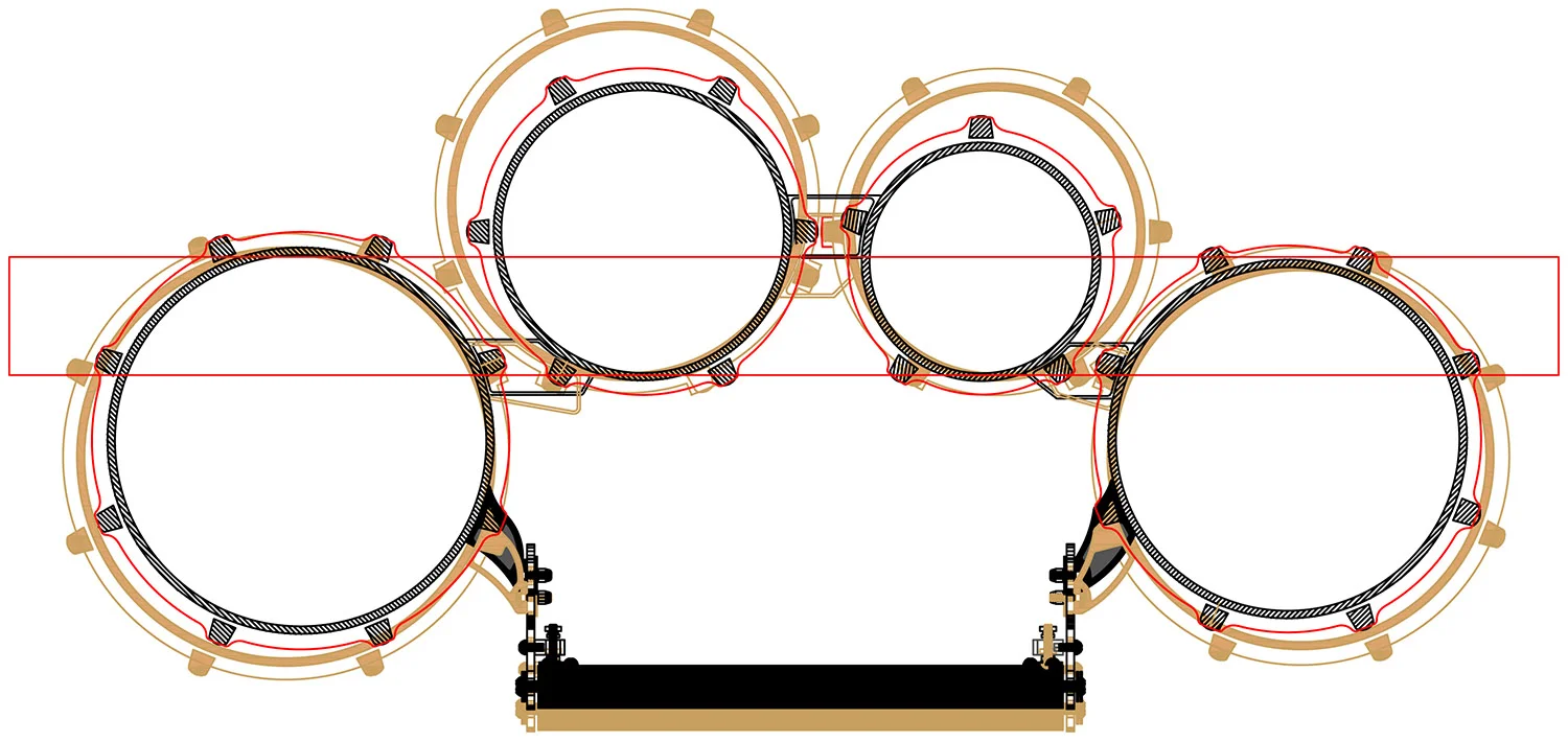 Free-Floating Lug Bridge (FFLB)