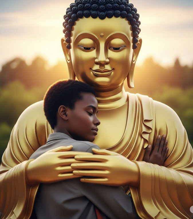 Resonant Language in the Arms of the Buddha