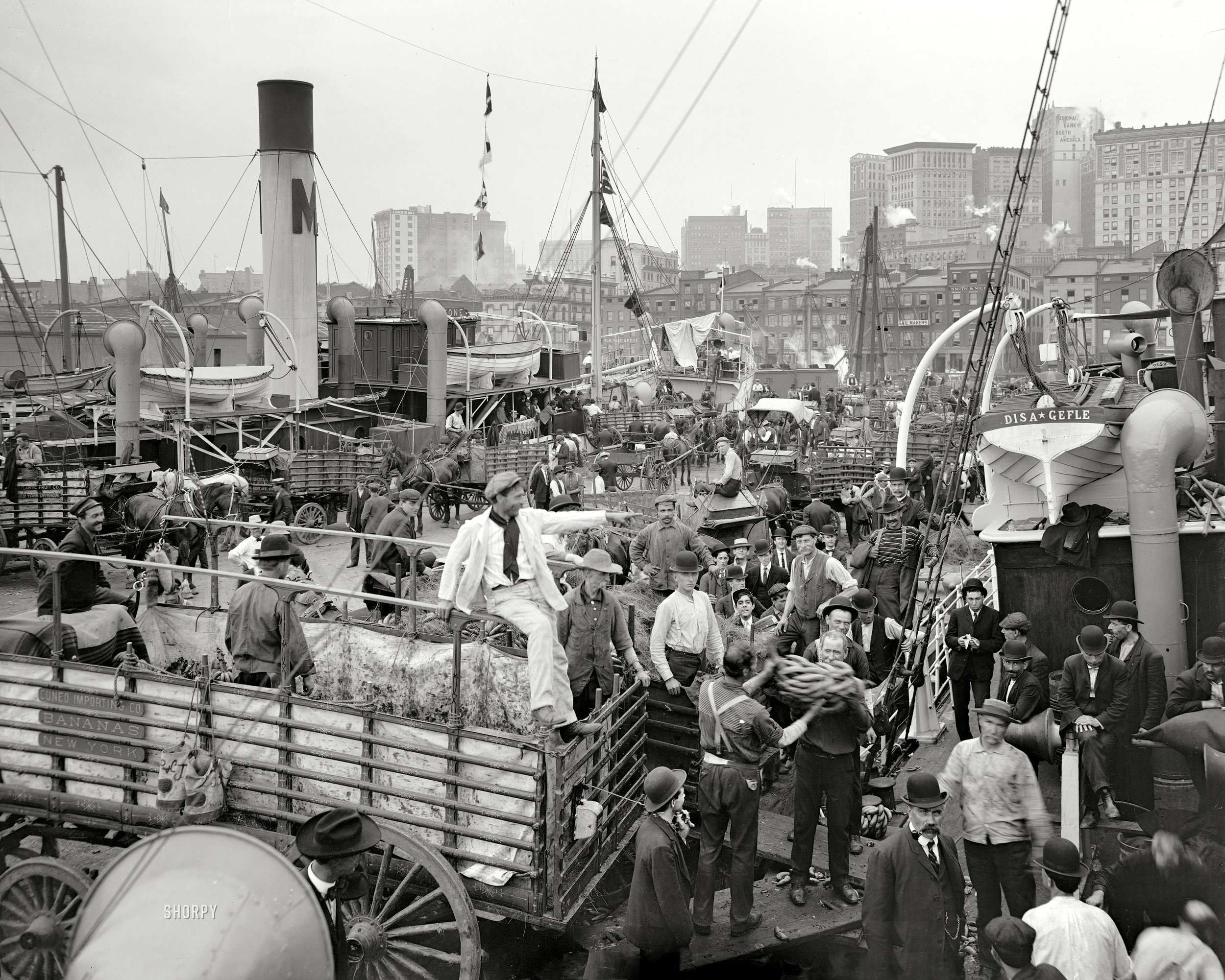 Banana Docks; ca 1906.